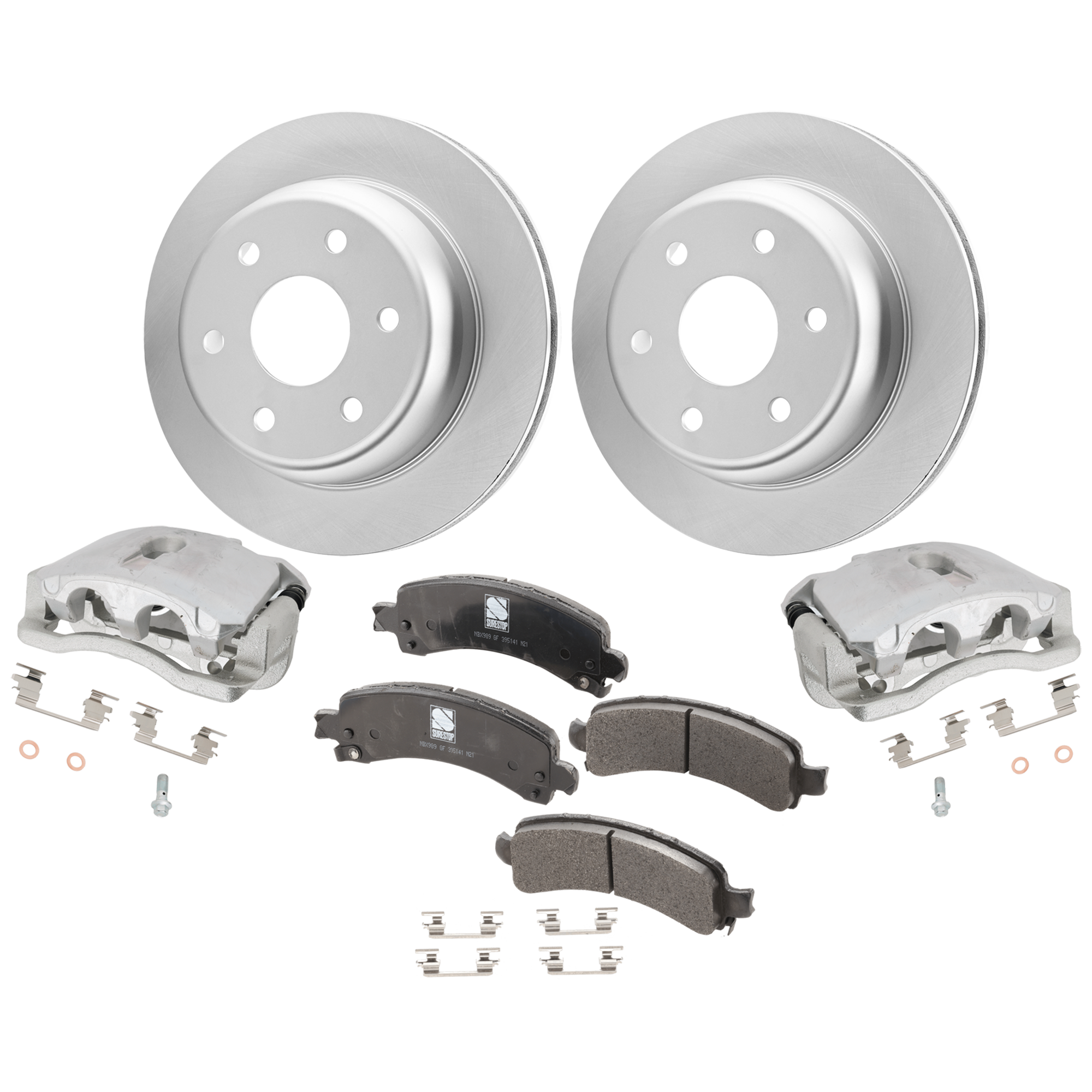 AM Brake Disc and Pad Kit SKU KIT 091625-435 OEM 25757802 PFM 88964197-88965714