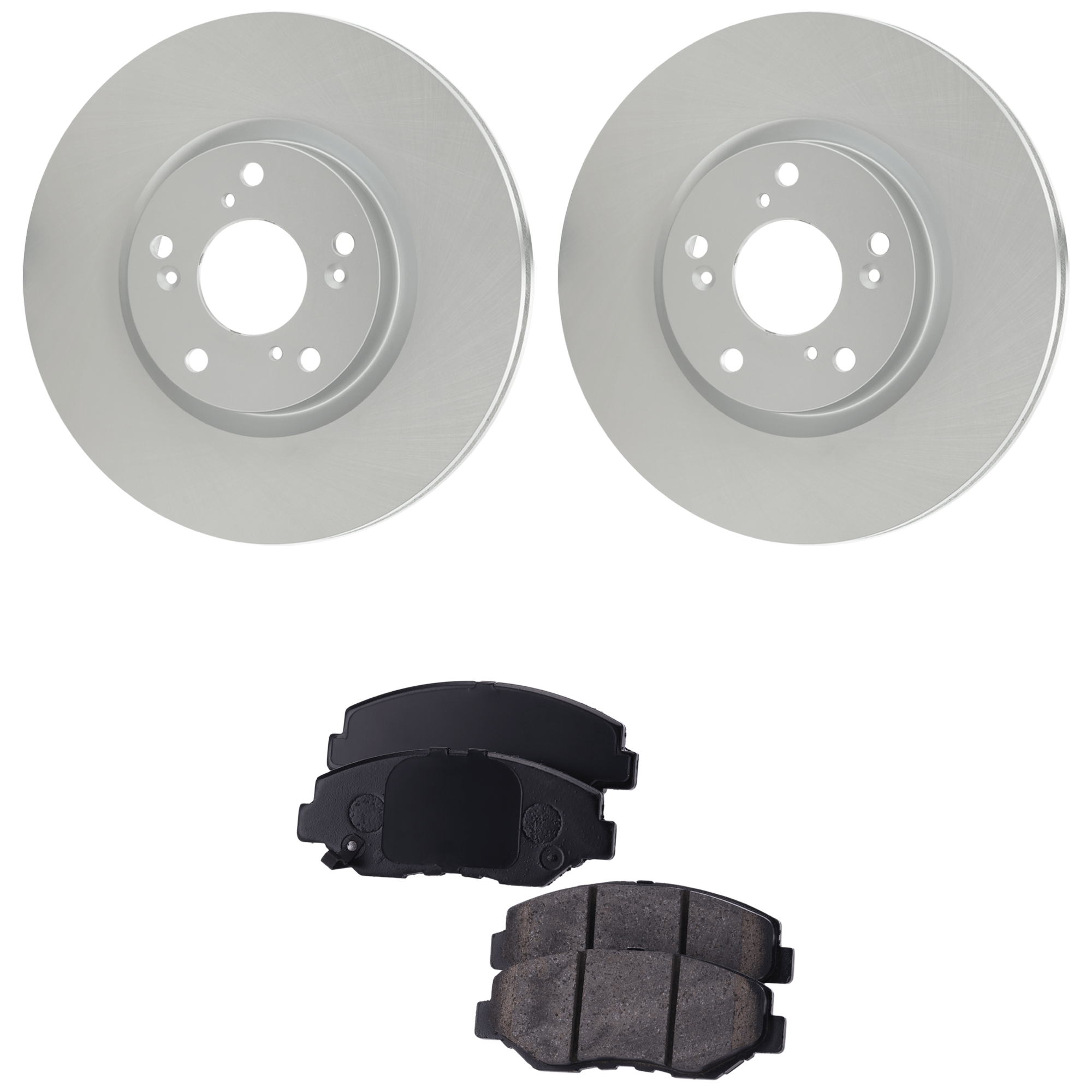 AM Brake Disc and Pad Kit SKU KIT 091625-47 OEM 45251SVBA50 PFM 45022S9AA01-45