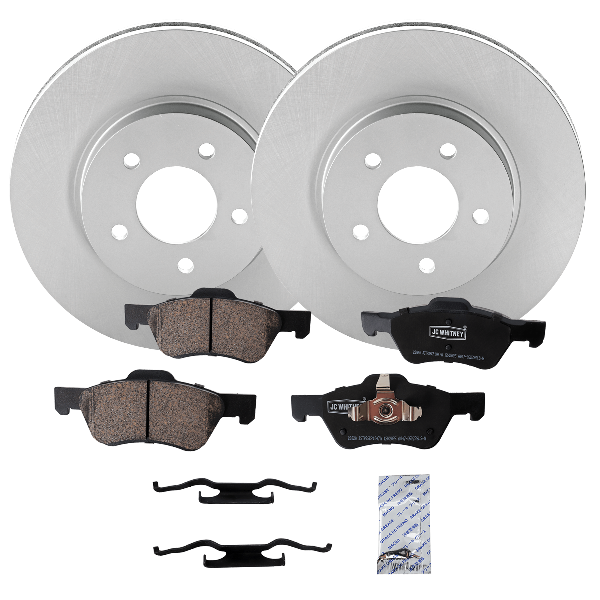 AM Brake Disc and Pad Kit SKU KIT 091625-51 OEM 5L8Z1125AA PFM AL8Z2001A AM6Z2