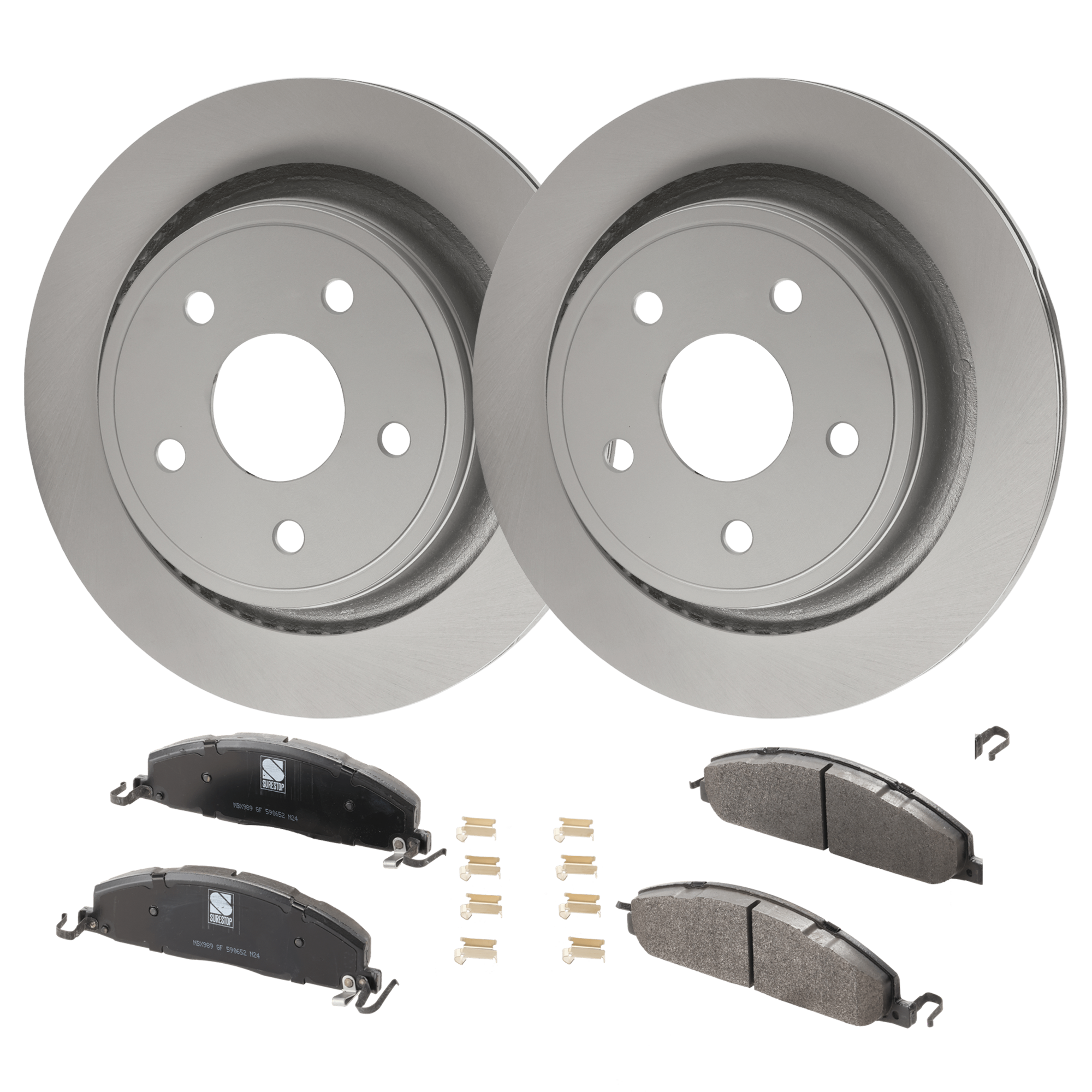 AM Brake Disc and Pad Kit SKU KIT 091625-82 OEM 52009968AC PFM 68049158AA