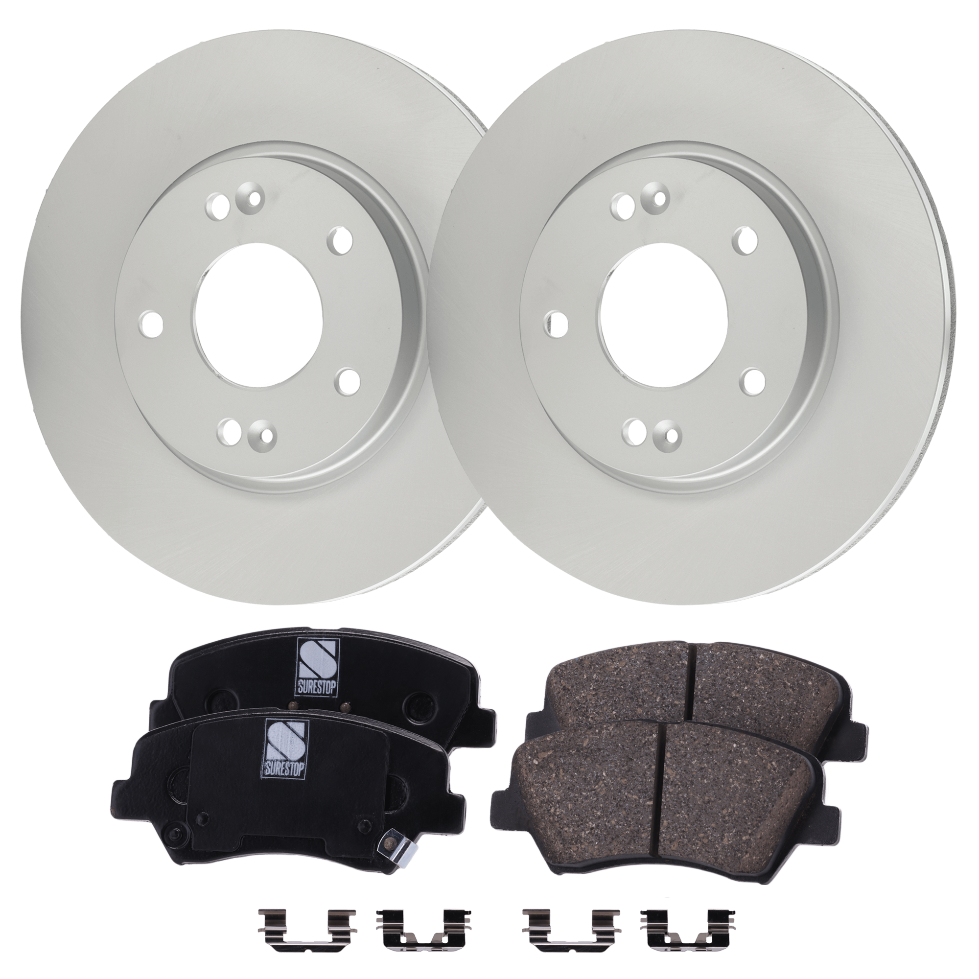 AM Brake Disc and Pad Kit SKU KIT 091625-87 OEM 517123X000 PFM 581012KA20-5810