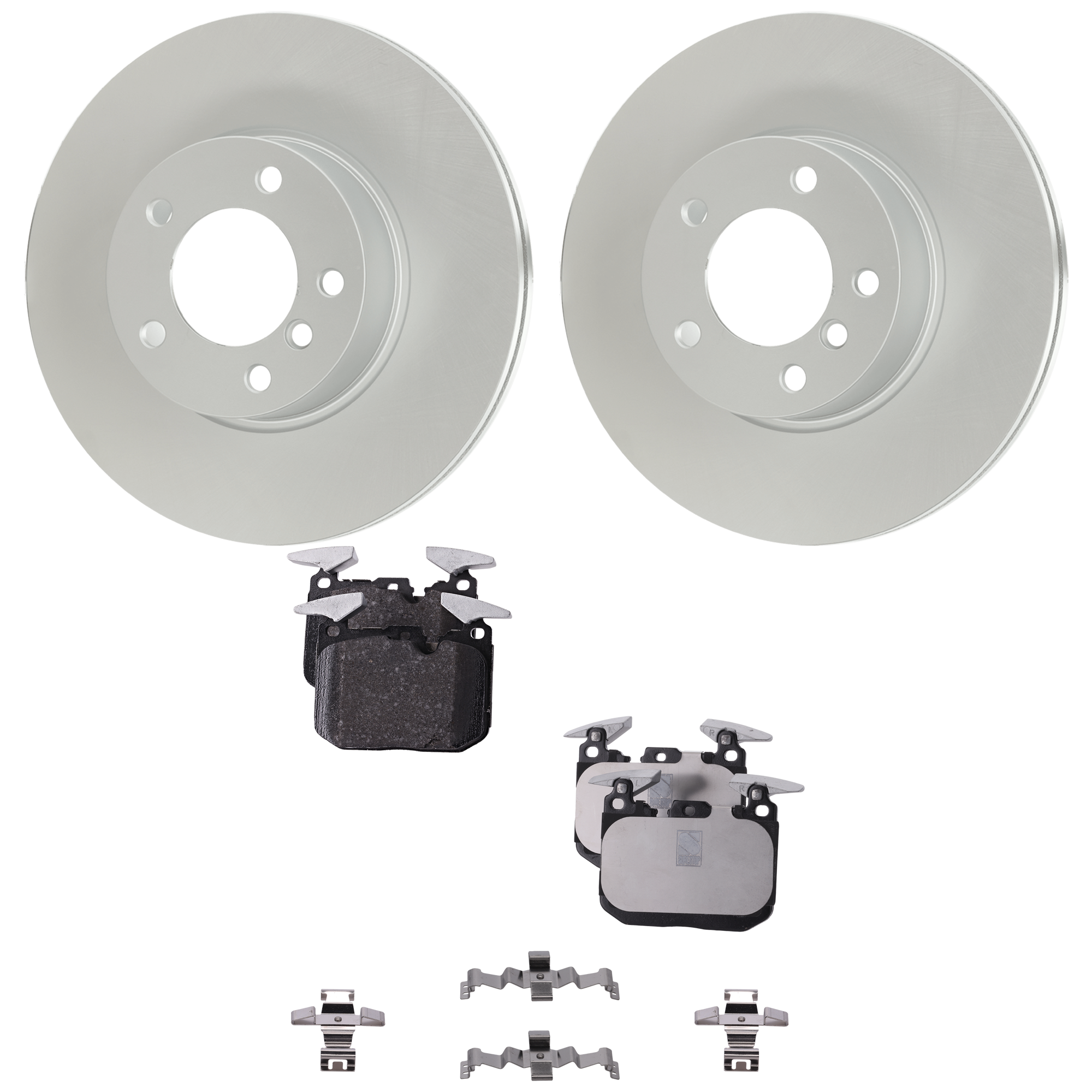 AM Brake Disc and Pad Kit SKU KIT 091625-98 OEM 34116774875 PFM 34106799805-34