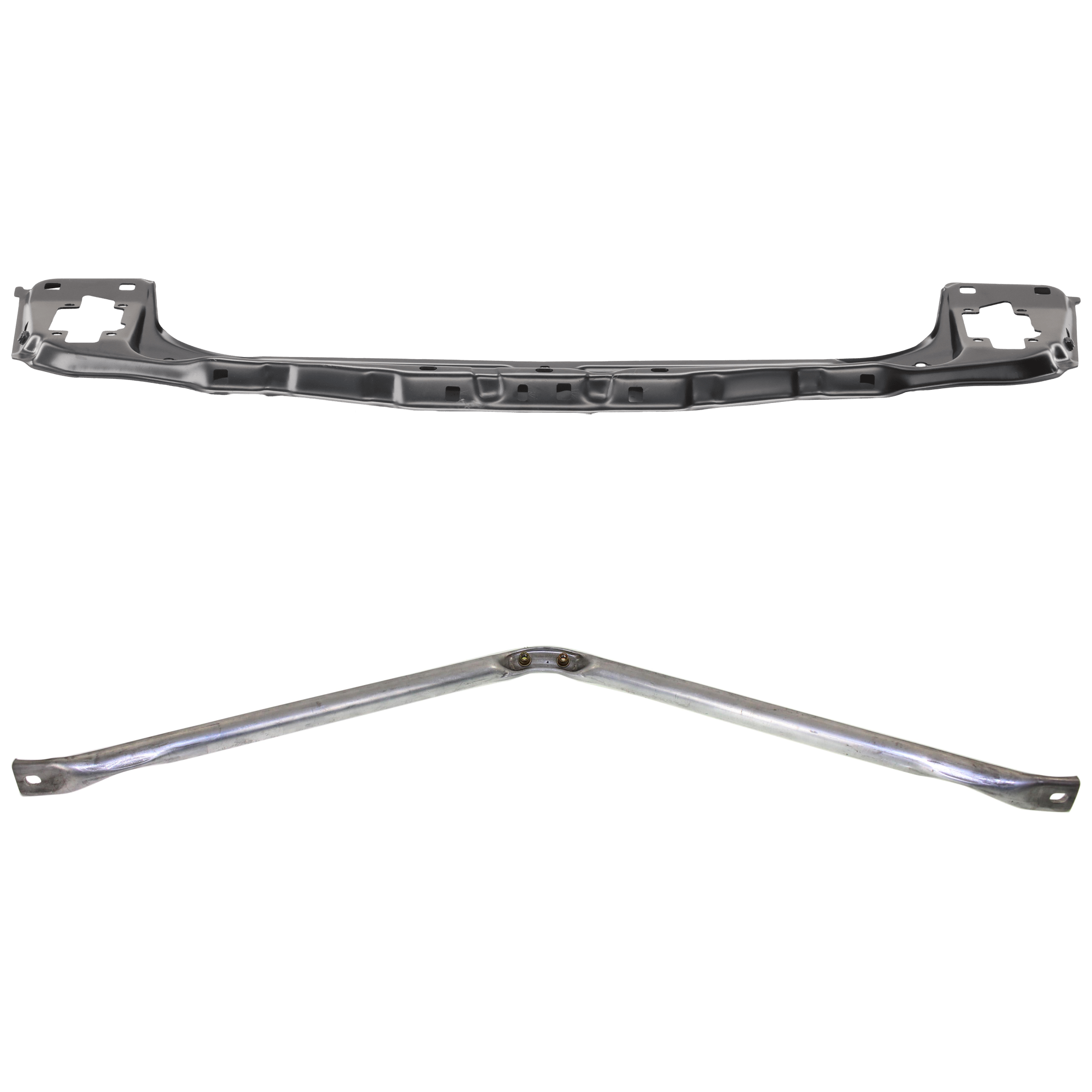 AM 2 SERIES 14-21-3 SERIES 12-19 RADIATOR SUPPORT 2 pc Kit Upper Tie Bar includes Radiator Support Bracket SKU KIT 091825-10 Partslink BM1225137 OEM 51647245789