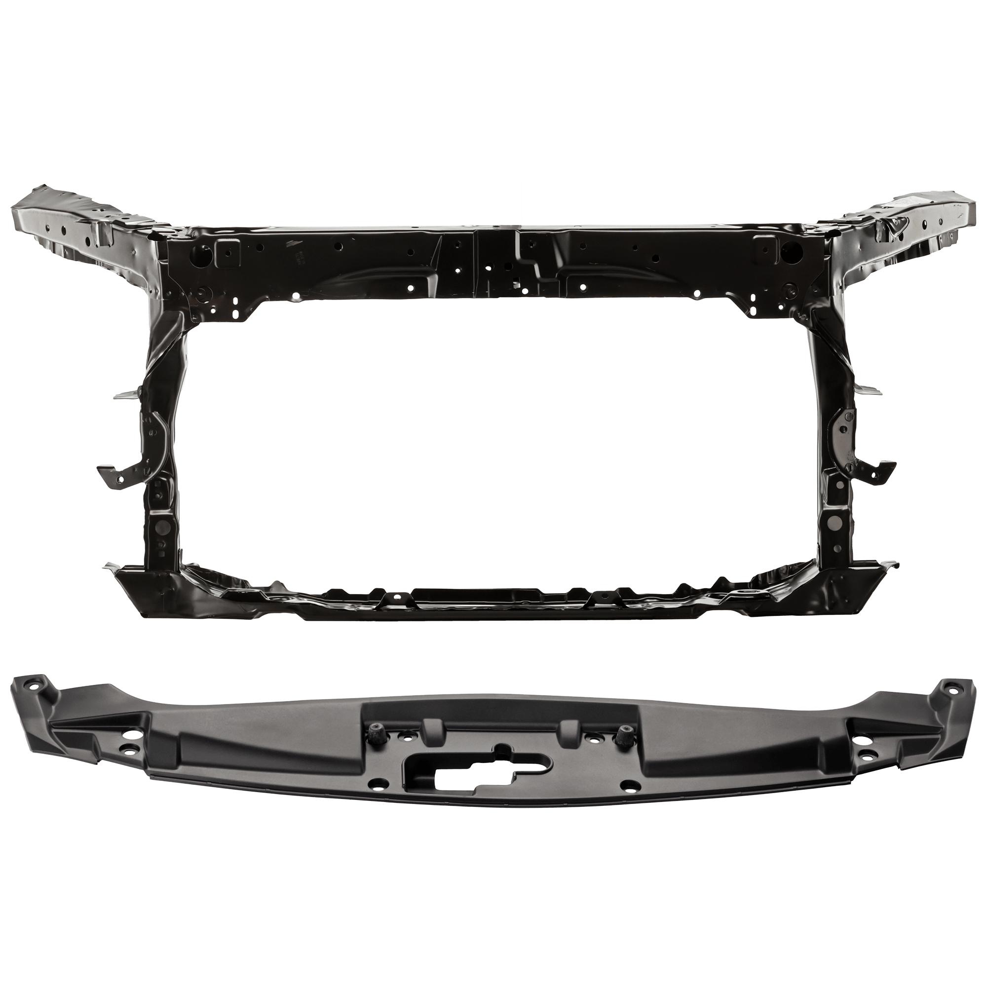 AM ACCORD 08-10 RADIATOR SUPPORT 2 pc Kit Assembly Steel Sedan Japan USA Built Vehicle includes Radiator Support Cover SKU KIT 091825-146 Partslink HO1223102 OEM 71123TA5A00