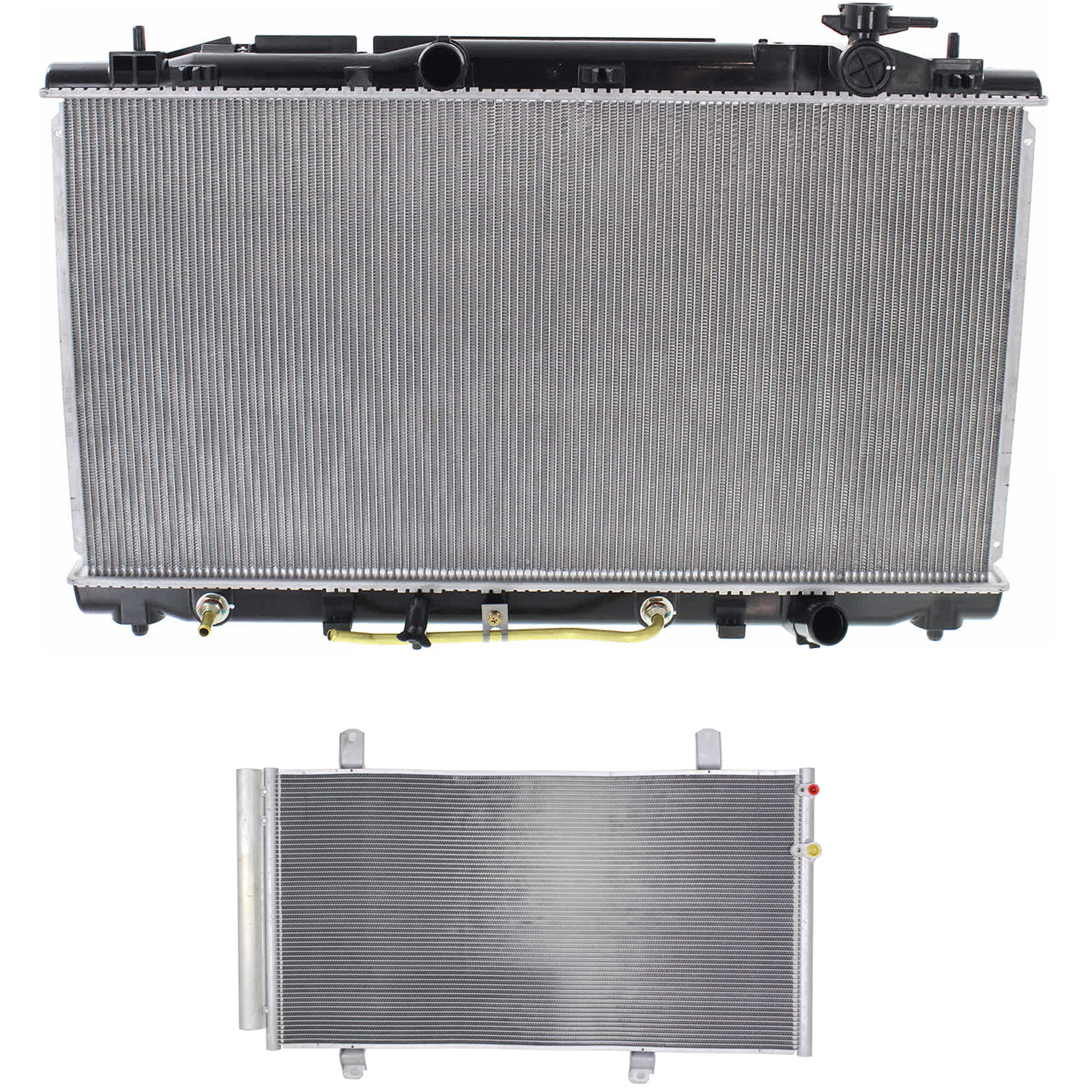 AM CAMRY 07-11 ES350-07-12 RADIATOR 2 pc Kit 3.5L Eng. Japan Built Vehicle includes A C Condenser SKU KIT 091825-153 Partslink TO3030203 OEM 8846007070-8846006210