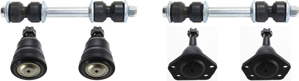 AM CAMARO 70-81 LESABRE 77-90 ROADMASTER 91-96 FRONT SUSPENSION KIT RH AND LH 6 pc kit w Ball Joints and Sway Bar Links SKU KIT 091917-23 OEM 10277-282009-282032-305153