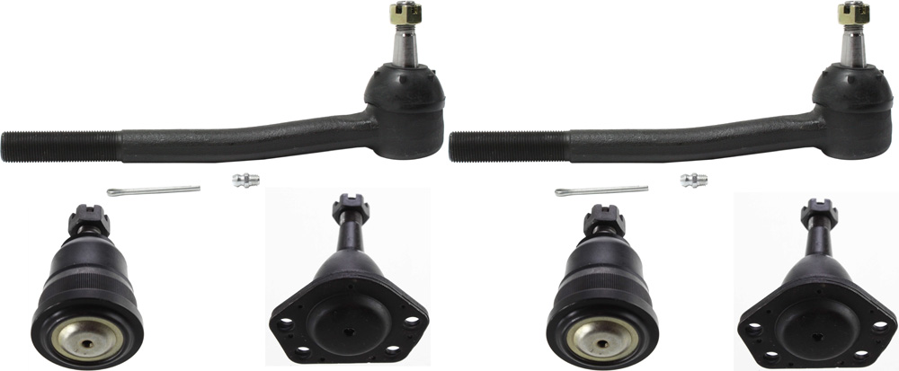 AM CAPRICE IMPALA 77-96 FRONT SUSPENSION KIT RH AND LH 6 pc Kit w Ball Joints and Tie Rod Ends SKU KIT 091917-24 OEM 10277-282009-282032-305153