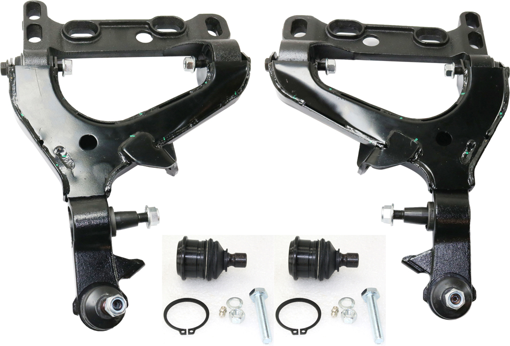 AM ASCENDER 04-08 ENVOY RAINIER 04-07 FRONT CONTROL ARM KIT RH AND LH Lower w ball joint s 4 pc Kit with Ball Joint SKU KIT 091918-10 OEM 104332-1017701-2601559-5001112