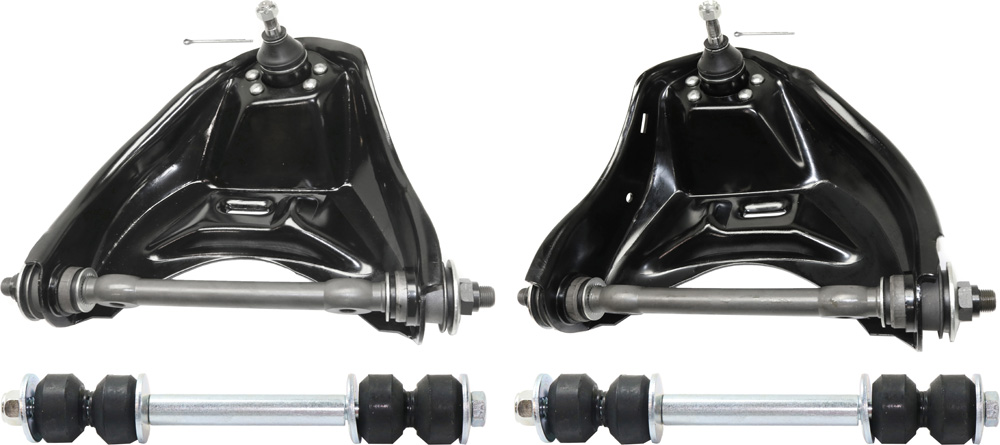 AM CUTLASS SUPREME 80-88 BLAZER 95-05 FRONT CONTROL ARM KIT RH AND LH Upper w ball joint s 4 pc Kit with Sway Bar Link SKU KIT 091918-31 OEM 19133653-19133654-18064-315125
