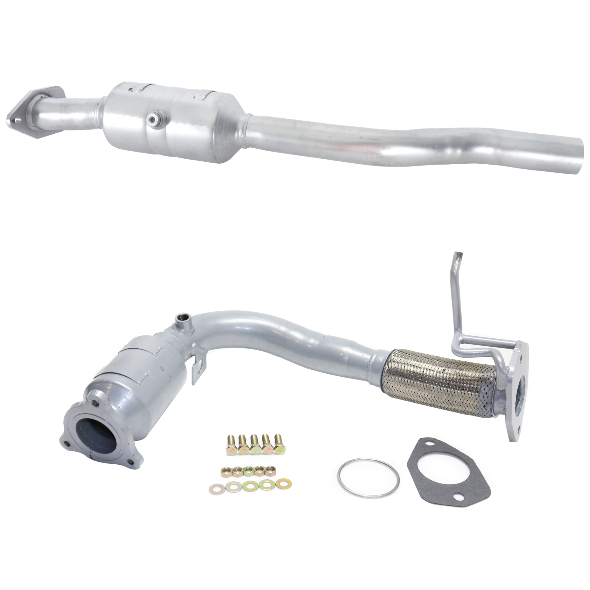AM EQUINOX TERRAIN 10-14 CATALYTIC CONVERTER Front and Rear 2 pc Kit 4 Cyl 2.4L Eng. SKU KIT 091924-01 OEM 19420271