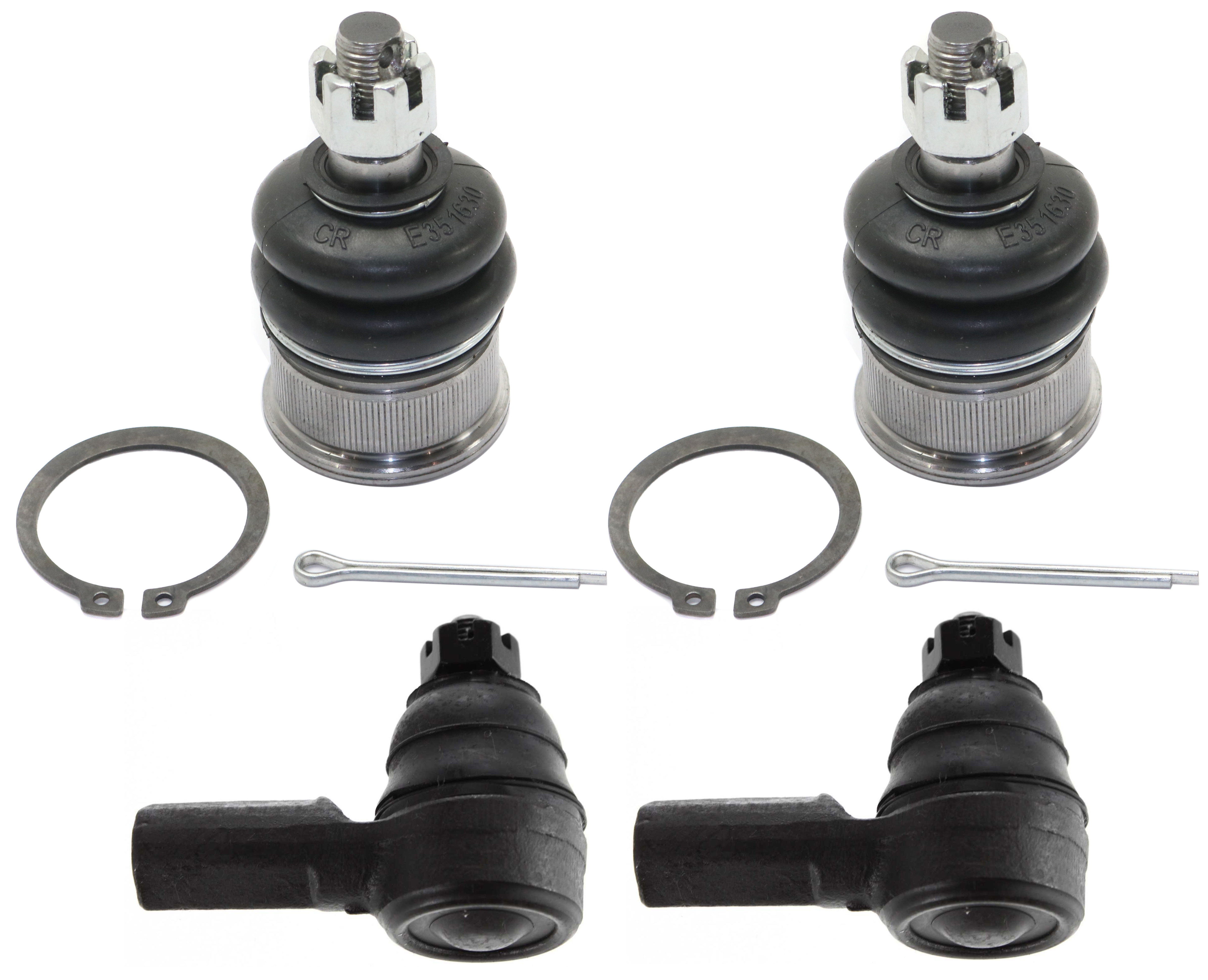 AM CR V 02-06 FRONT SUSPENSION KIT RH AND LH 4 Pc Kit with Ball Joints and Tie Rod Ends SKU KIT 092017-65 OEM 2601661-5051369-10480223-45D23
