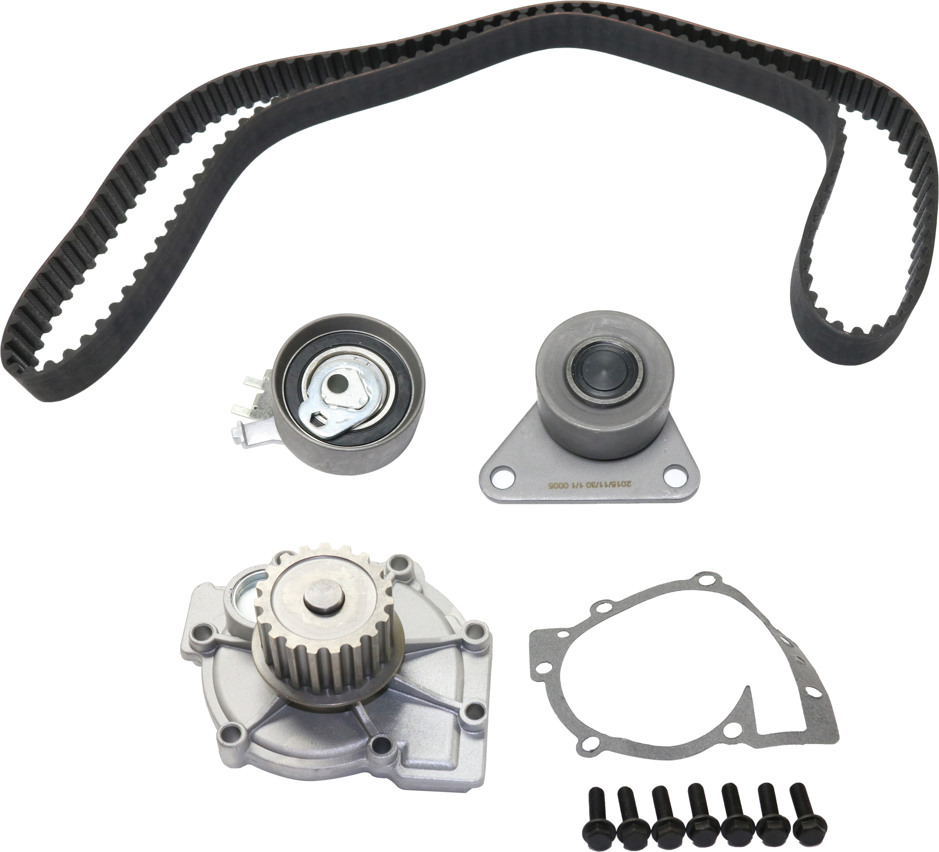 AM V70-98-07 S60-01-09 TIMING BELT KIT 2 pc Kit with Water Pump SKU KIT 092415-06 OEM 2523310-30758261-95311K1 GT