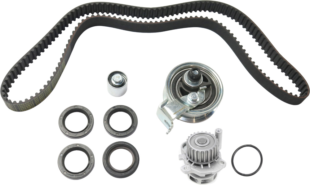 AM JETTA 00-05 TT QUATTRO 00-06 TIMING BELT KIT 2 pc Kit with Water Pump SKU KIT 092617-01