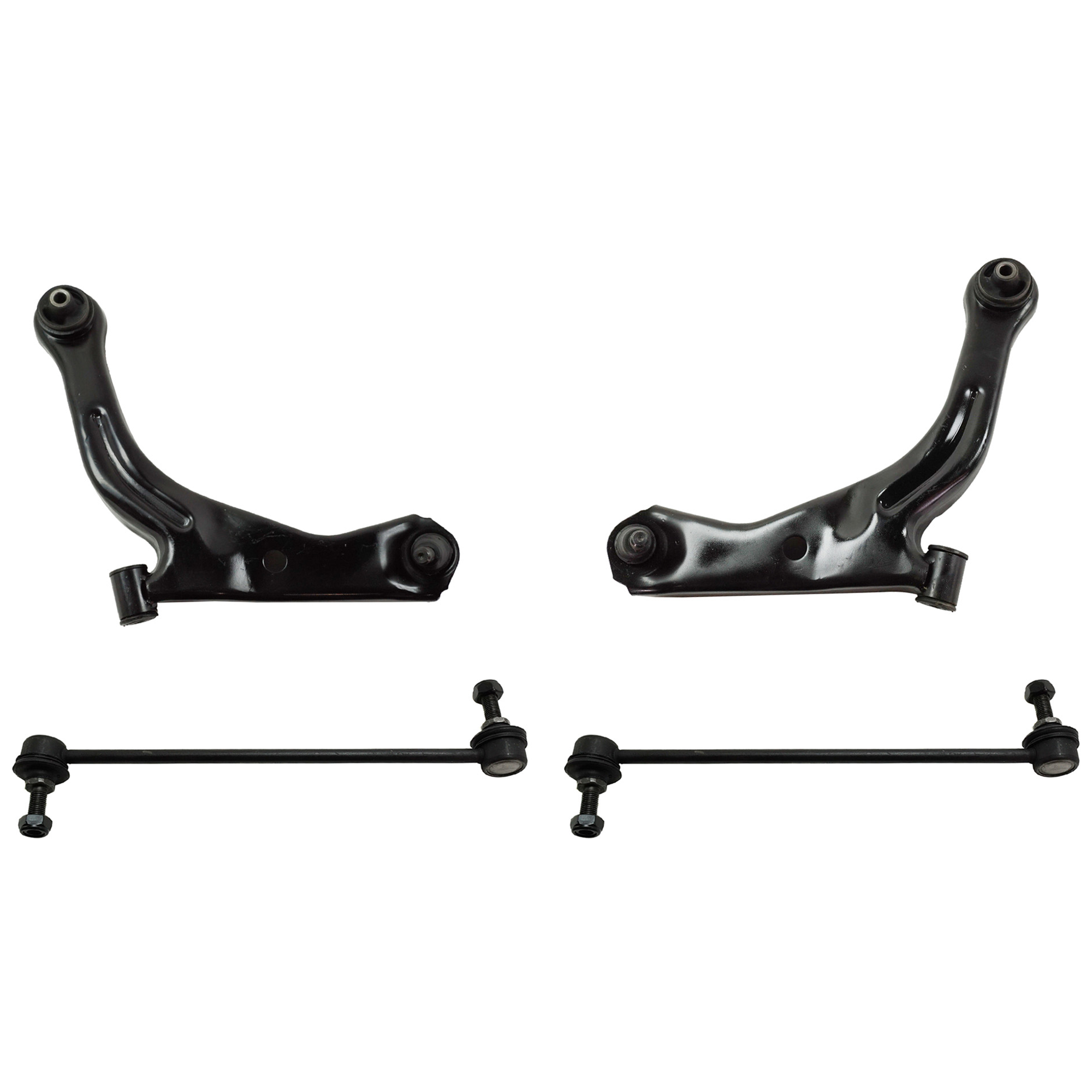 AM MARINER TRIBUTE 05-11 ESCAPE 05-12 FRONT CONTROL ARM KIT RH AND LH Lower 4 pc kit with Sway Bar Links SKU KIT 092617-68 OEM 5L8Z3079AA 6L8Z3079AA EF913435
