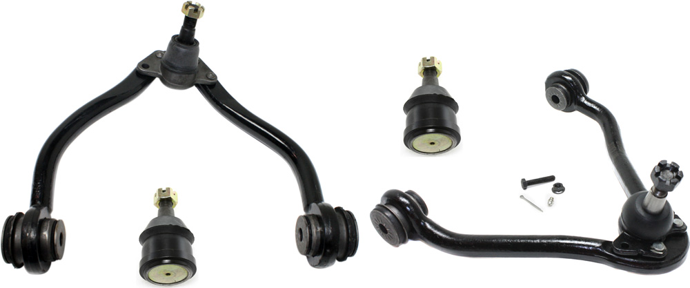 AM C FULL SIZE PICKUP 93-00 EXPRESS VAN 96-02 FRONT CONTROL ARM KIT RH AND LH Upper w ball joint s 4 pc Kit with Ball Joint SKU KIT 092618-10 OEM 104101-2601312-5051134-1561642