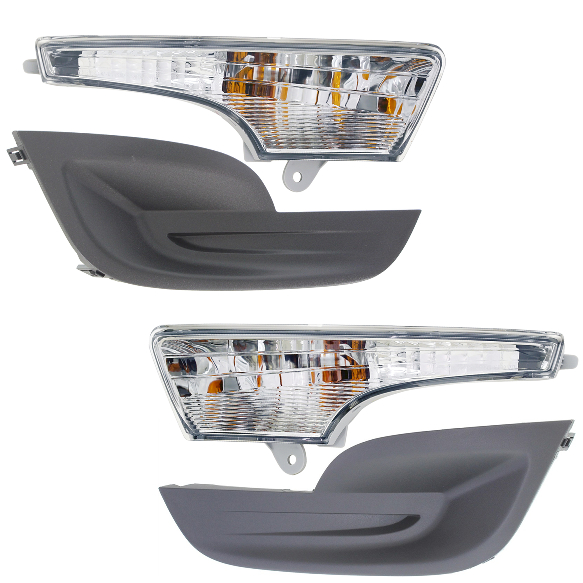 AM ALTIMA 13-15 SIGNAL LAMP RH AND LH 4 pc kit Assembly Halogen Sedan w Fog Light Cover SKU KIT 092623-01 Partslink NI2530118 NI2531118 NI1038114 NI1039114 OEM 261303TA0A 261353TA0A 622573TA