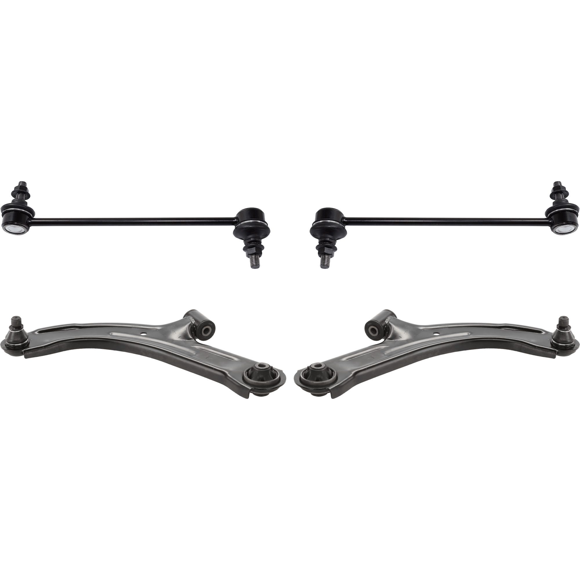 AM VERSA 07-12 CUBE 09-14 FRONT CONTROL ARM KIT RH AND LH Lower w ball joint s 4 pc Kit with Sway Bar Link SKU KIT 092717-79 OEM 545001FU0B 54500EW000-545011FU