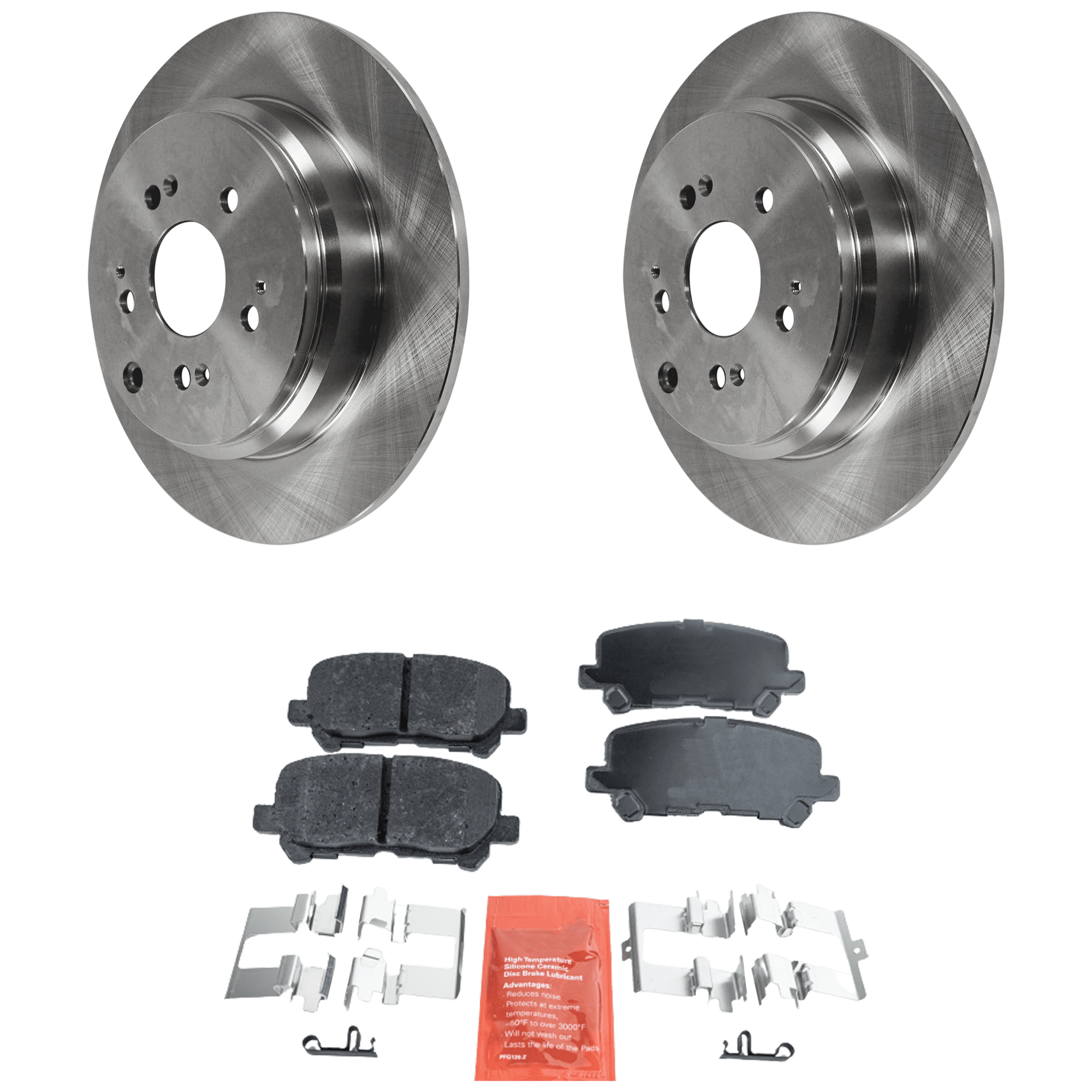 AM Brake Disc and Pad Kit SKU KIT 092825 GD004 OEM 42510SZAA00-42510SZAA10-42510T