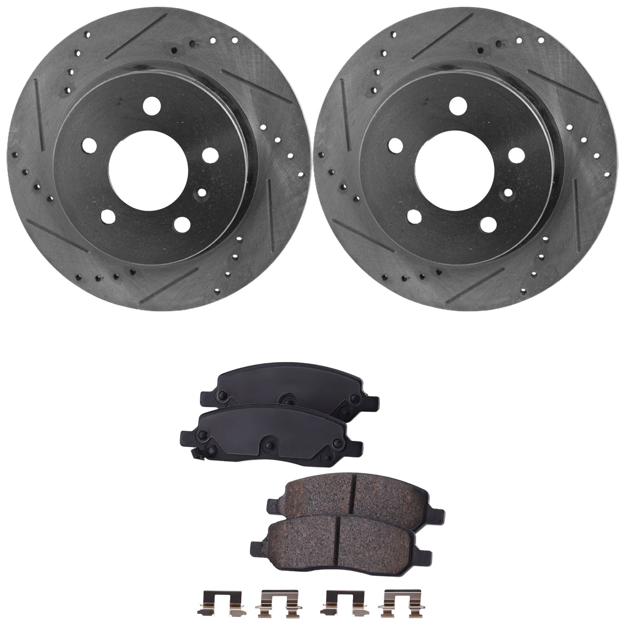 AM Brake Disc and Pad Kit SKU KIT 092825 GD020 OEM 41219-55127-60286-580405-90027