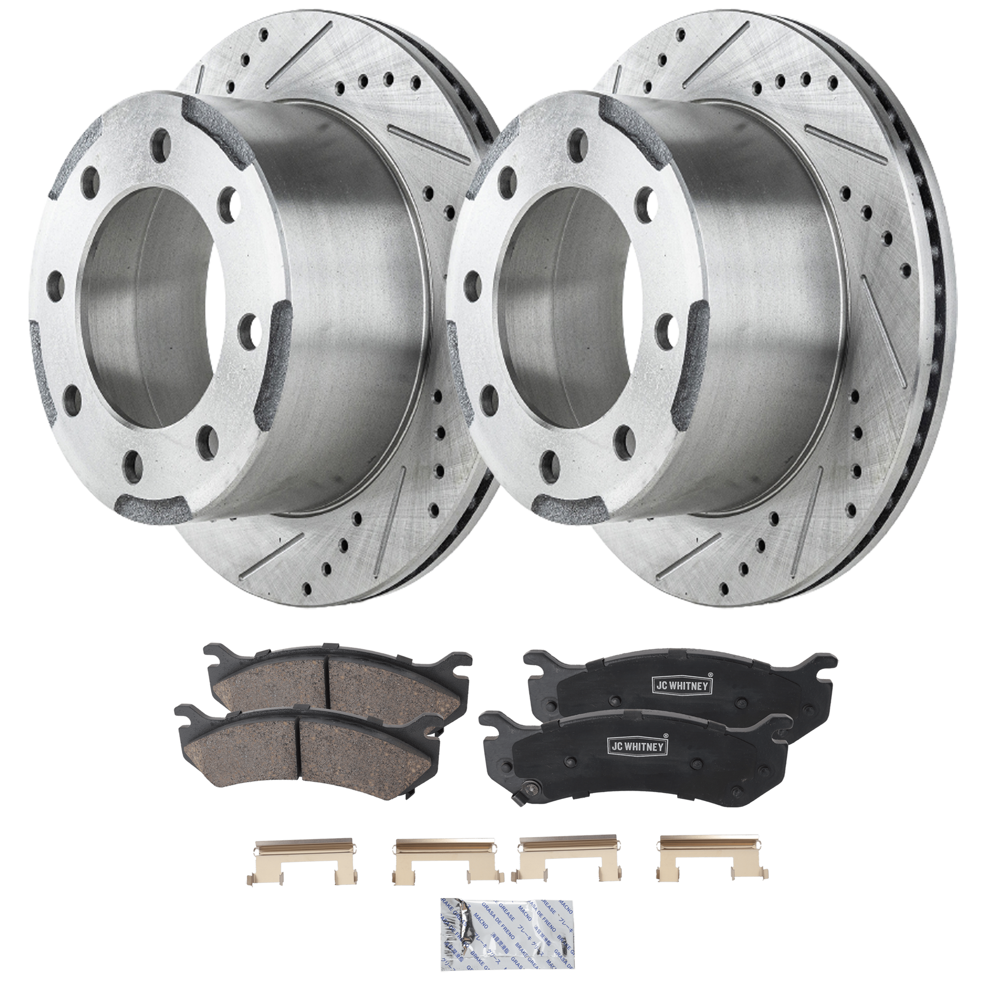 AM Brake Disc and Pad Kit SKU KIT 092825 GD056 OEM 19972-55075-56992-145339-49325