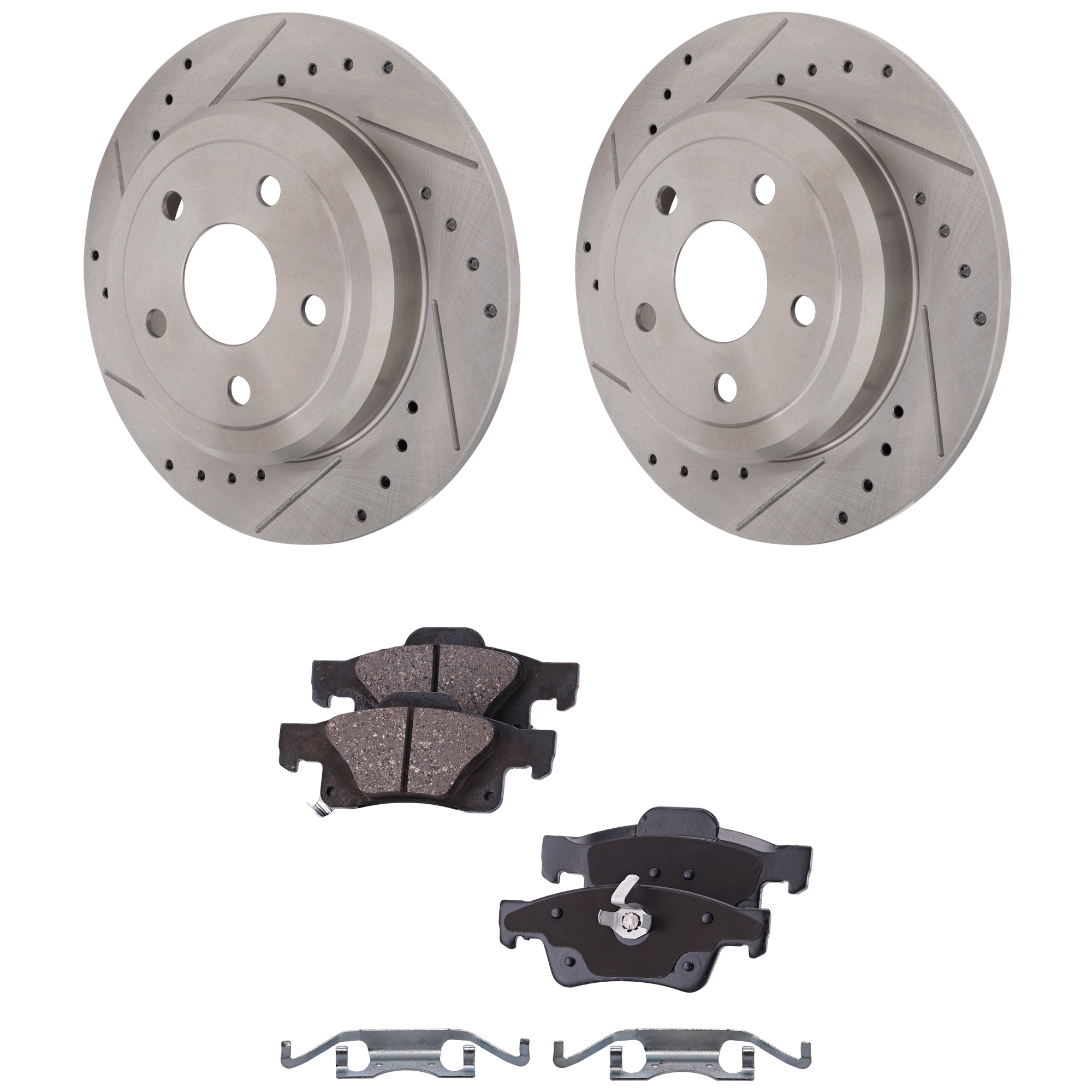 AM Brake Disc and Pad Kit SKU KIT 092825 GD065 OEM 43178-53061-850237-60042004-53