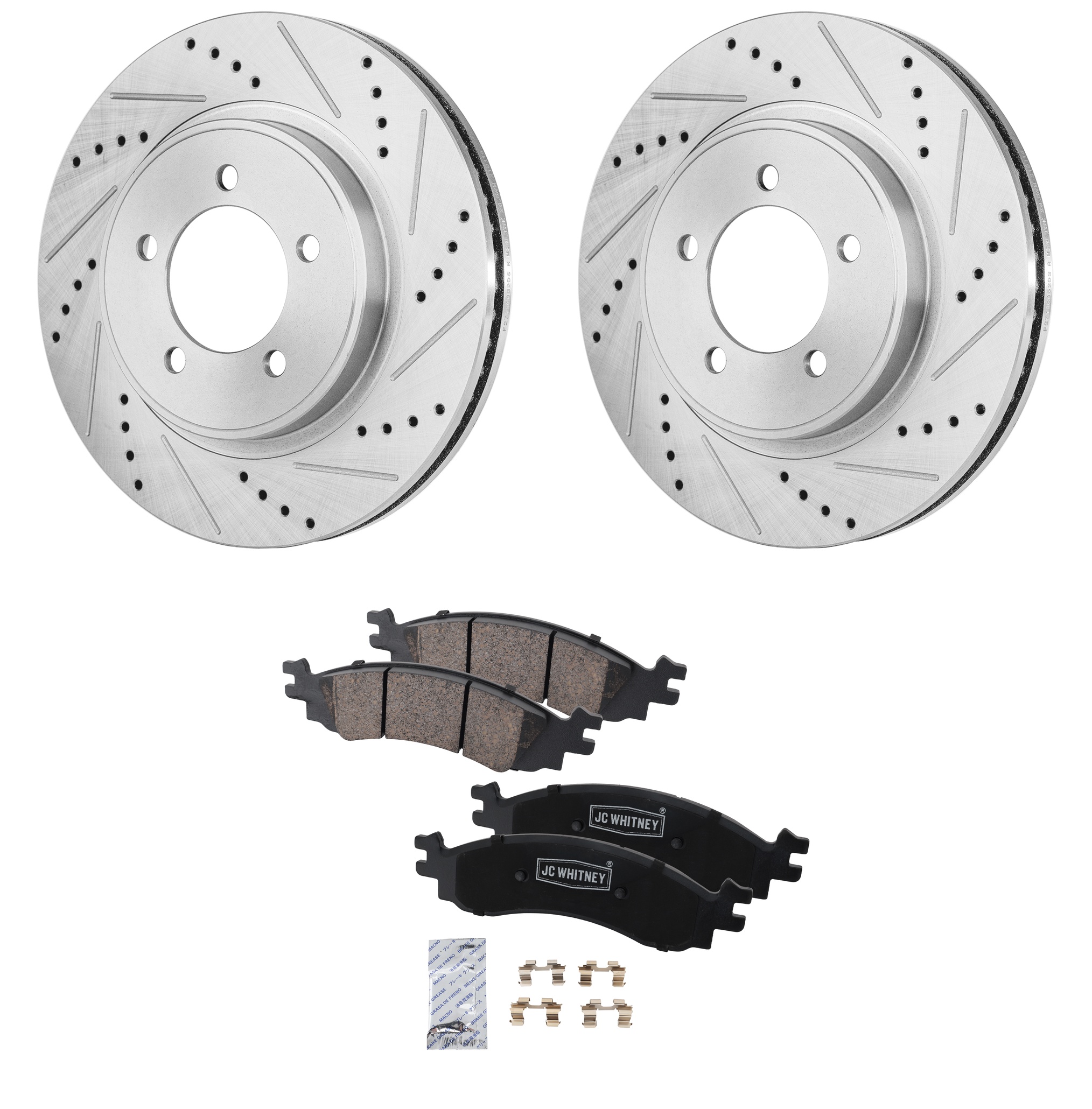 AM Brake Disc and Pad Kit SKU KIT 092825 GD083 OEM 42248-54143-60054203-42248G 42