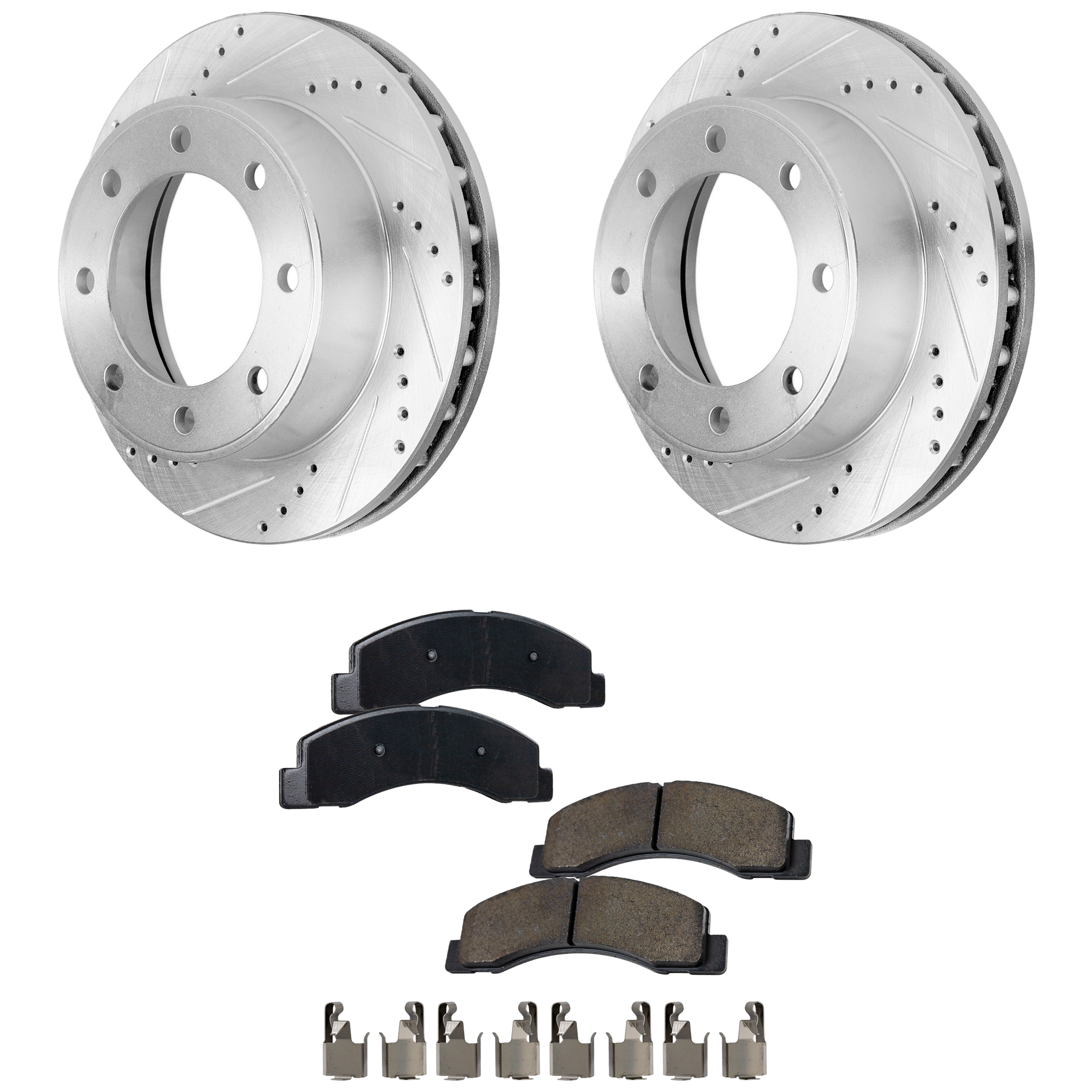 AM Brake Disc and Pad Kit SKU KIT 092825 GD093 OEM 19908-54078-66914-145274-49227
