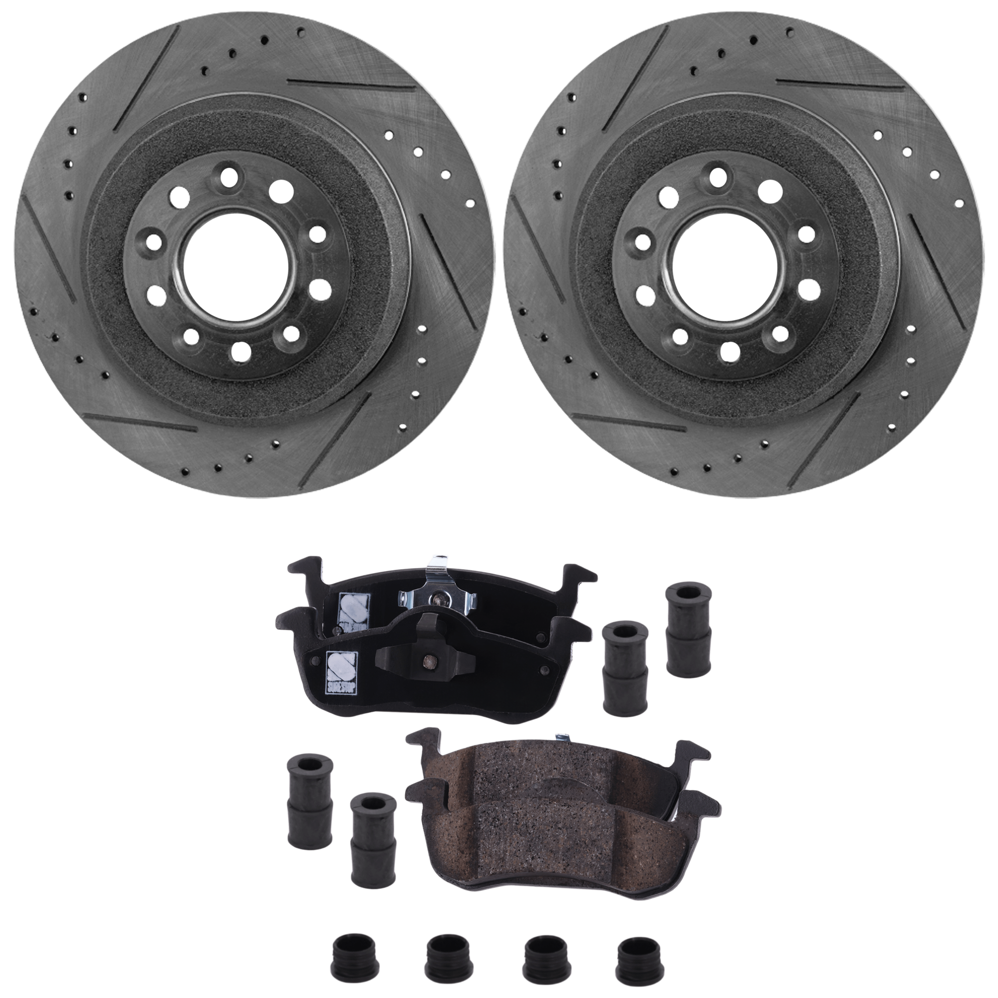 AM Brake Disc and Pad Kit SKU KIT 092825 GD099 OEM 19362-42146-42266-54125-54165