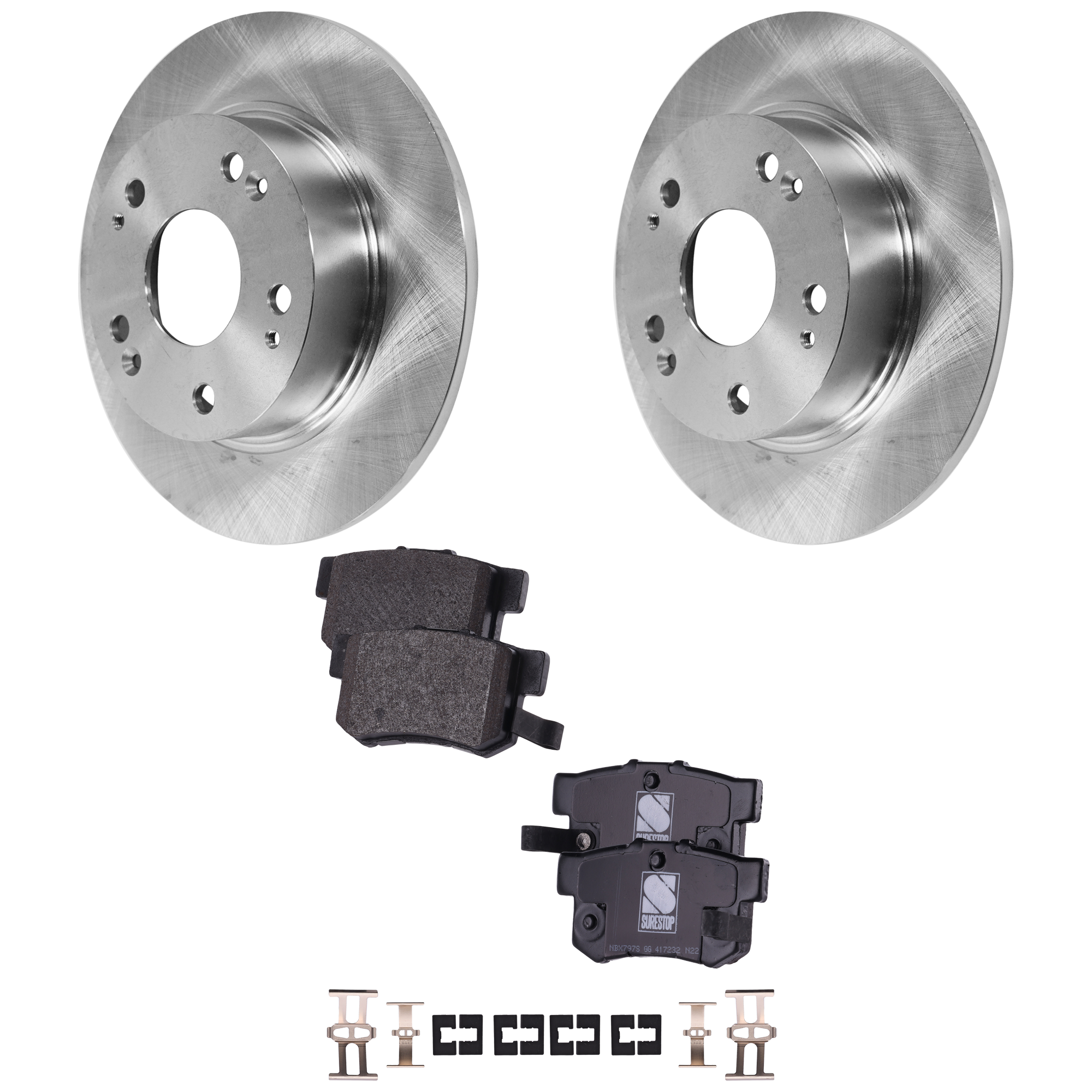 AM Brake Disc and Pad Kit SKU KIT 092825 GD109 OEM 42510SDAA00-42510SDG000-43022S