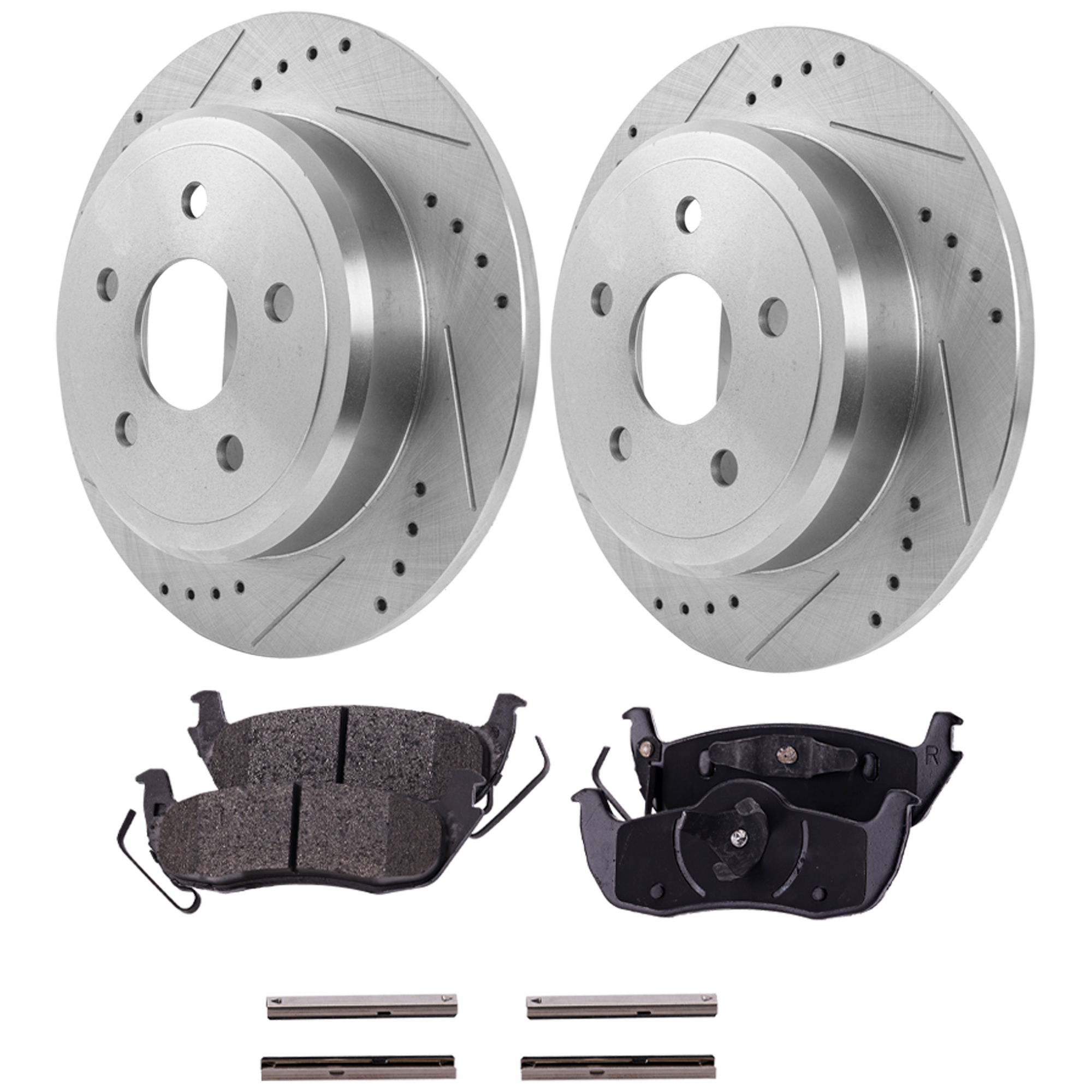 AM Brake Disc and Pad Kit SKU KIT 092825 GD124 OEM 43083-53027-780296-48880296-60