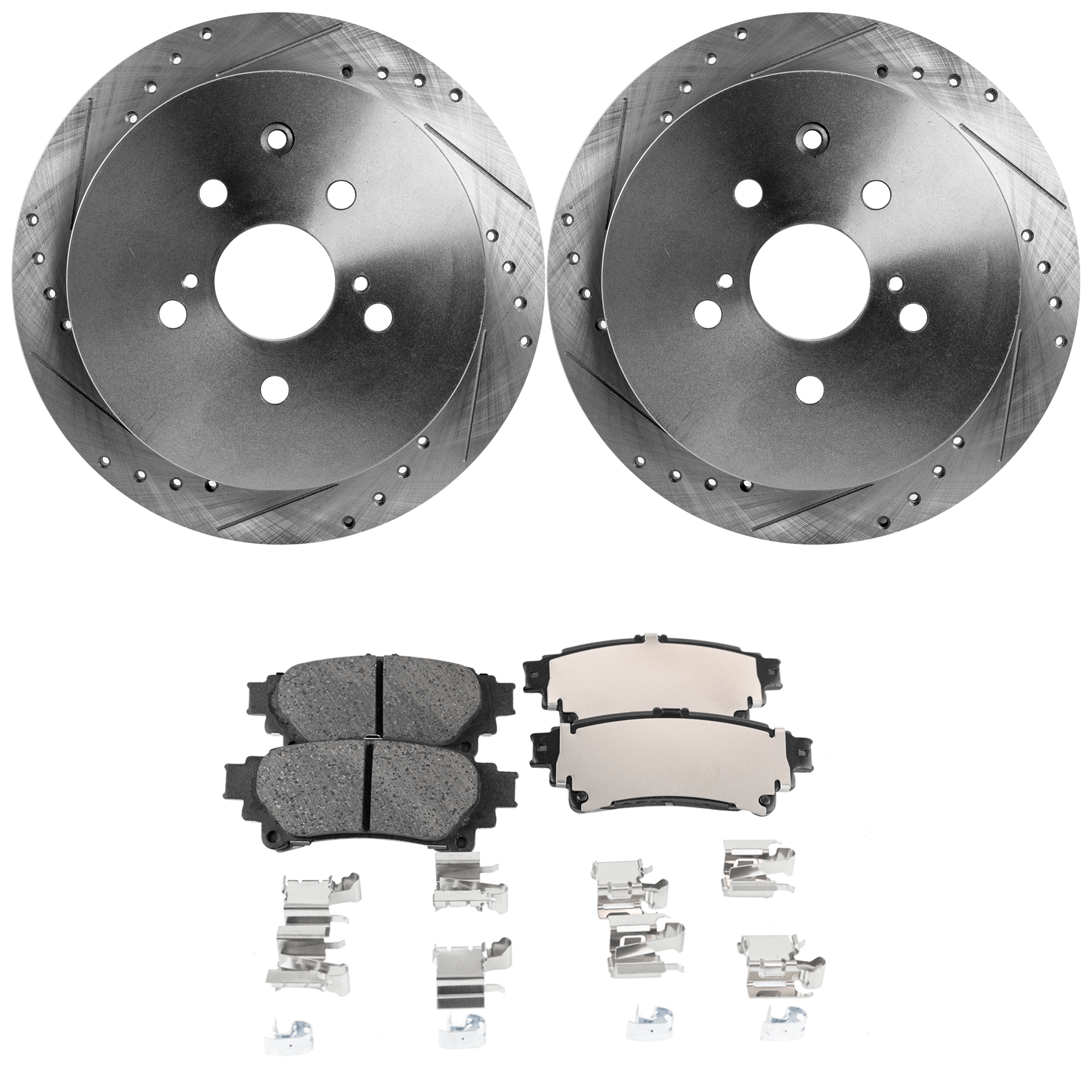 AM Brake Disc and Pad Kit SKU KIT 092825 GD139 OEM 31544-44691-0833498-850191-600