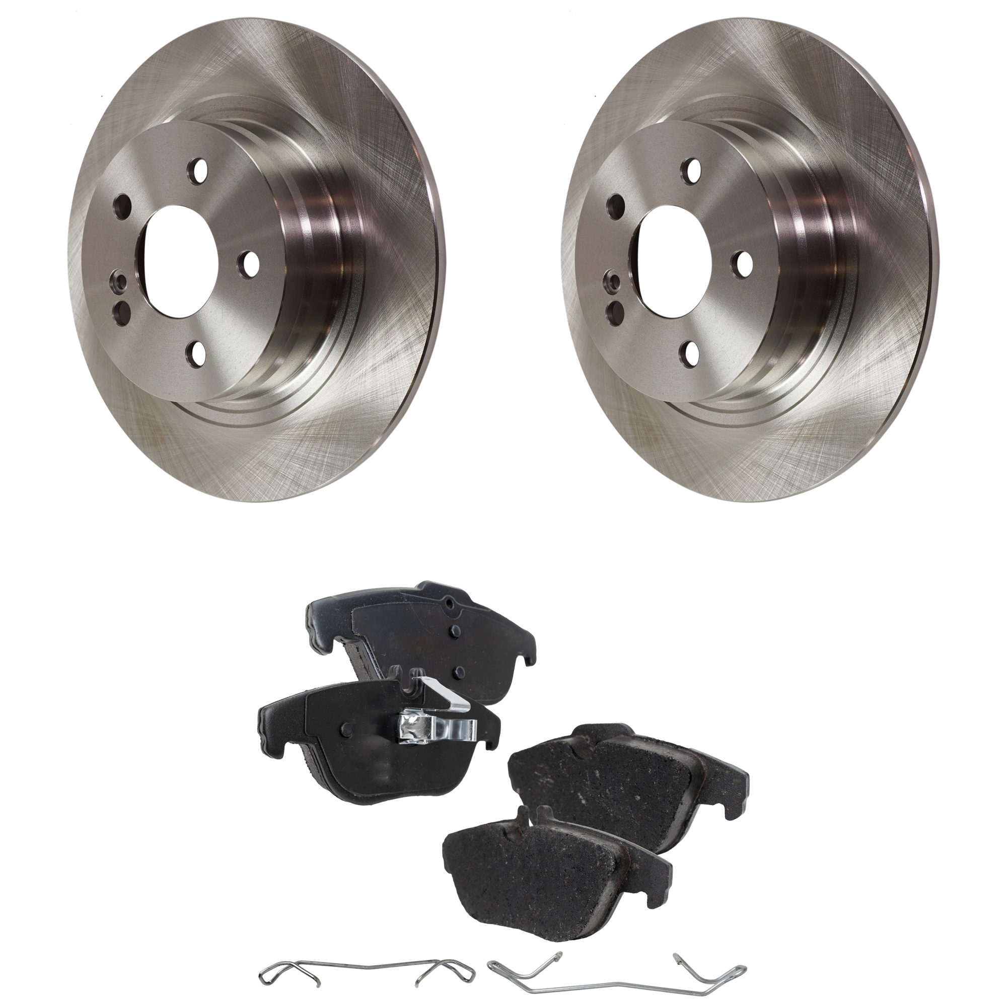 AM Brake Disc and Pad Kit SKU KIT 092825 GD141 OEM 2044230612-2044230912-2033101