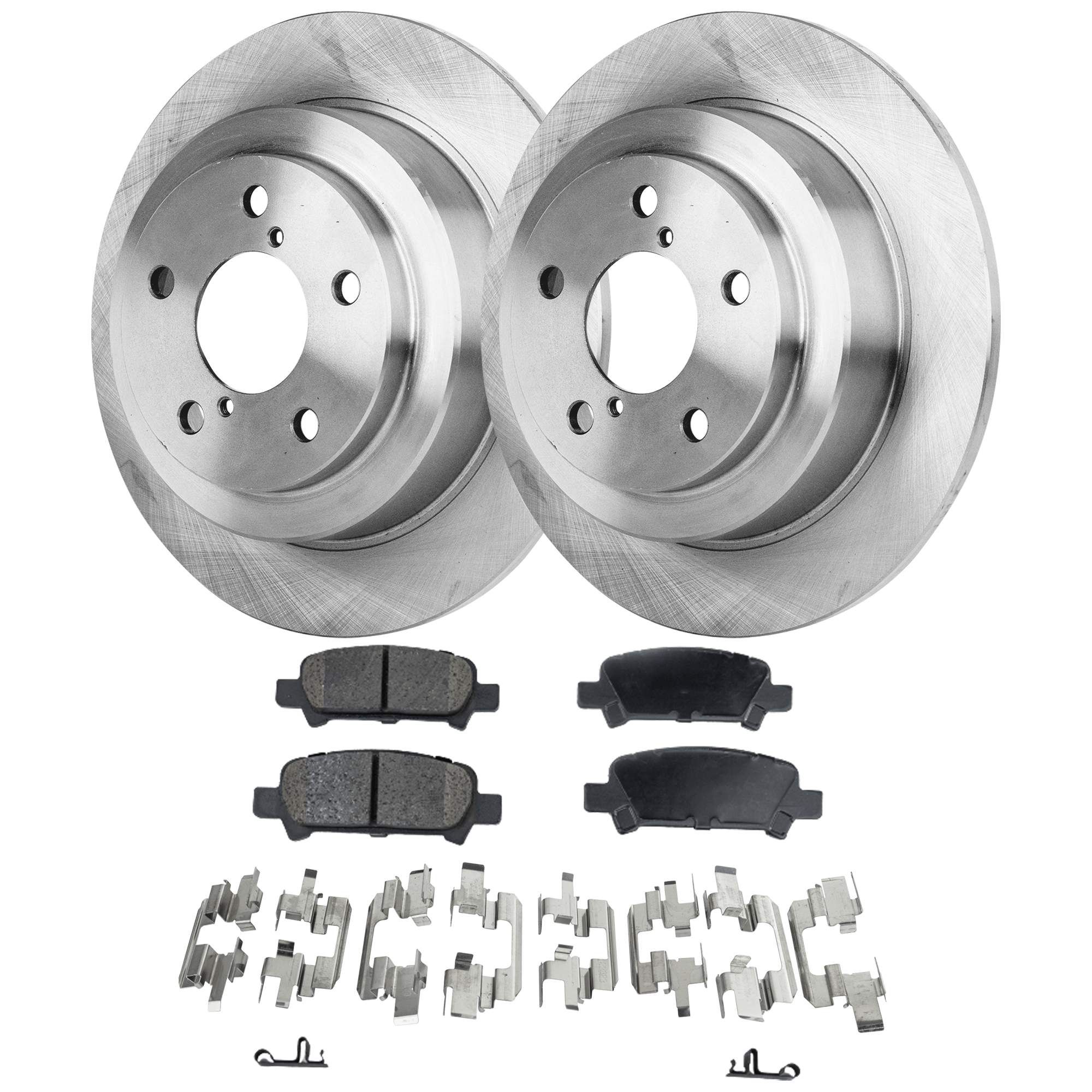 AM Brake Disc and Pad Kit SKU KIT 092825 GD175 OEM 26310AA050-26310AA051-26310AA0