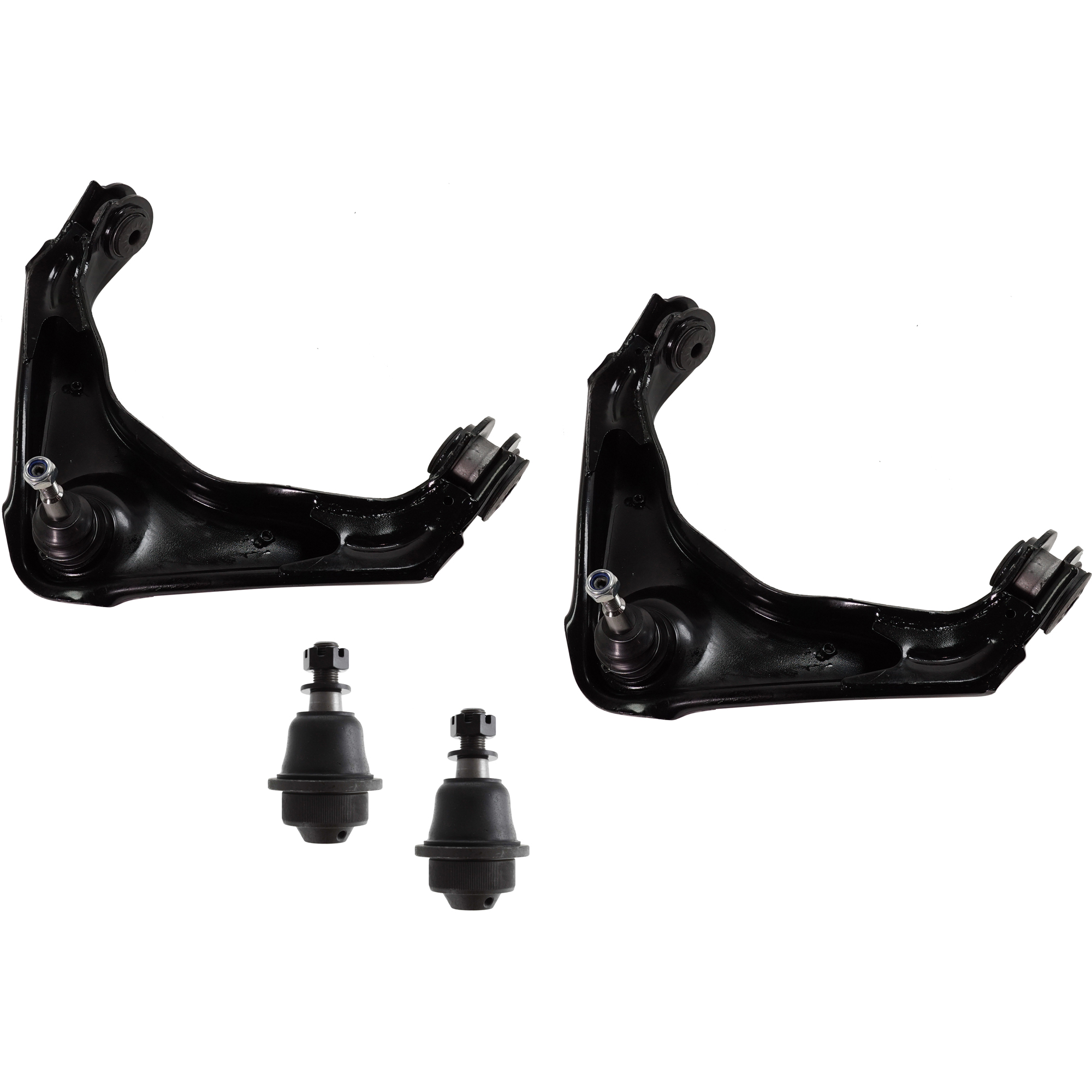 AM SILVERADO SIERRA 2500-99-10 FRONT CONTROL ARM KIT RH AND LH Upper w ball joint s 4 pc Kit with Ball Joint SKU KIT 100113-03 OEM 114327-2601529-2601654-5051273