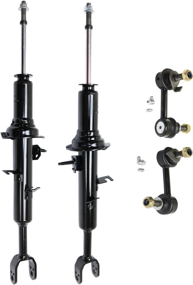AM G35-03-06-350Z 03-05 FRONT SUSPENSION KIT RH AND LH 4 pc kit with Struts and Sway Bar Links SKU KIT 100317-06 OEM 56110CD725-56110AQ025-1015920