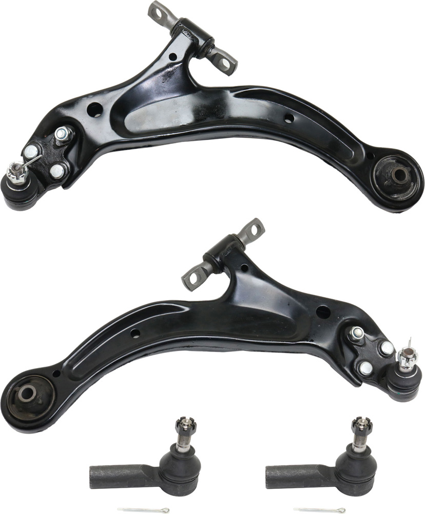 AM AVALON 98-04 FRONT CONTROL ARM KIT RH AND LH Lower w ball joint s 4 pc Kit with Tie Rod End SKU KIT 100317-114 OEM 4333009051-4806907030-48069080