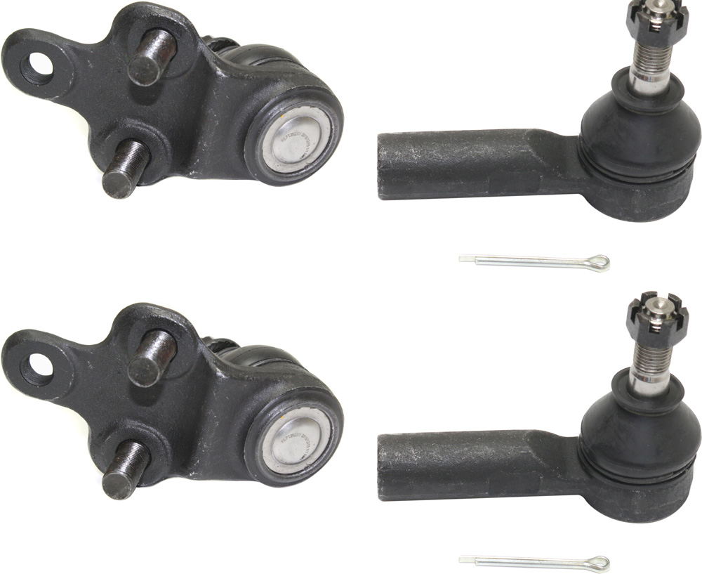 AM AVALON 95-04 CAMRY 92-01 FRONT SUSPENSION KIT RH AND LH 4 pc Kit with Ball Joints and Tie Rod Ends SKU KIT 100317-119 OEM 104218-256025-1014286-2601389