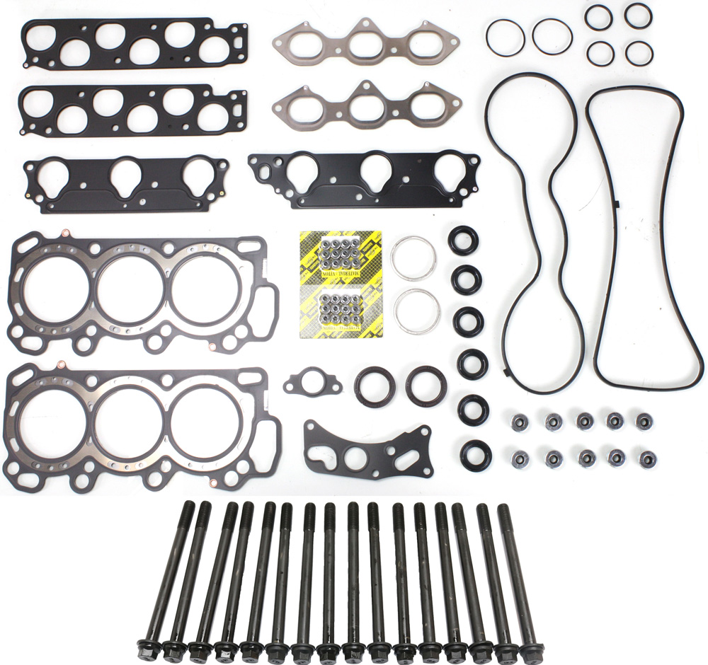 AM ACCORD 98-02 CL 97-99 HEAD GASKET SET w Cylinder Head Bolt Cylinder Head Gasket SKU KIT 100317-35