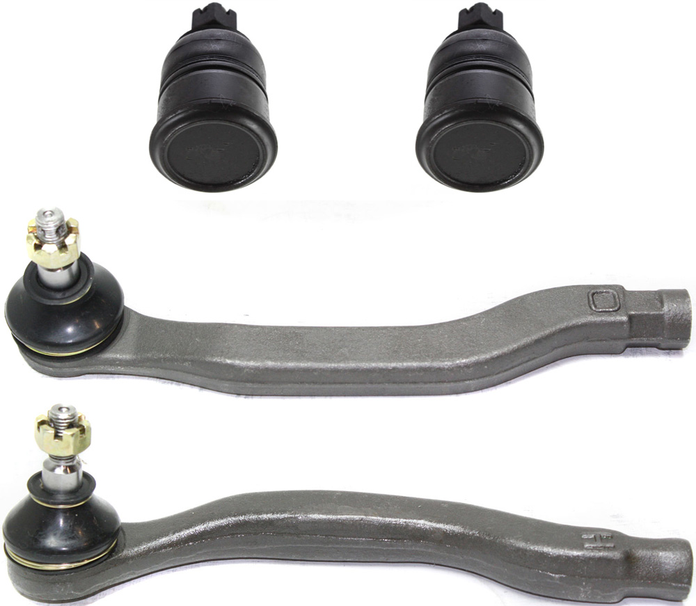 AM ACCORD 94-97 OASIS 96-99 FRONT SUSPENSION KIT RH AND LH 4 pc Kit with Ball Joints and Tie Rod Ends SKU KIT 100317-42 OEM 104170-254006-1014102-26013
