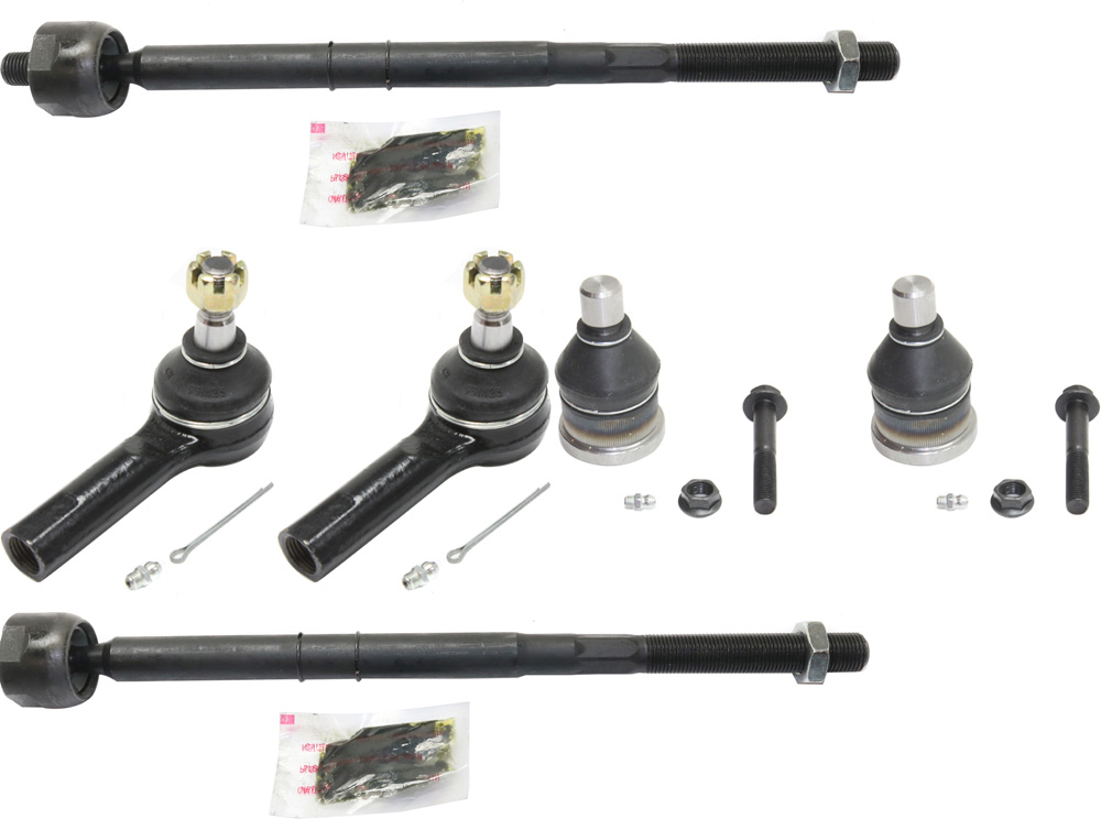 AM ESCAPE 01-07 FRONT SUSPENSION KIT RH AND LH 6 pc Kit with Ball Joints and Tie Rod Ends SKU KIT 100317-50 OEM 104331-2601555-5051293-2L8Z307