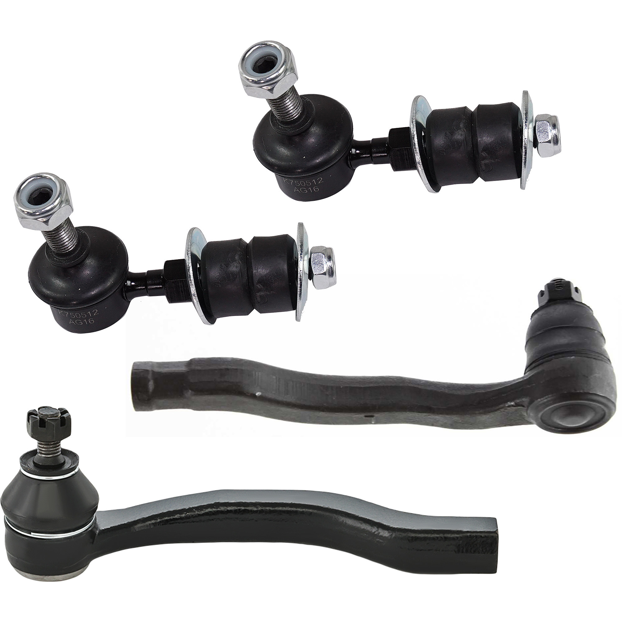 AM EL 97-00 INTEGRA 94-01 FRONT SUSPENSION KIT 4 pc Kit with Sway Bar Links and Tie Rod Ends SKU KIT 100317-52 OEM 5451040-45G0040-51320ST7003 SL
