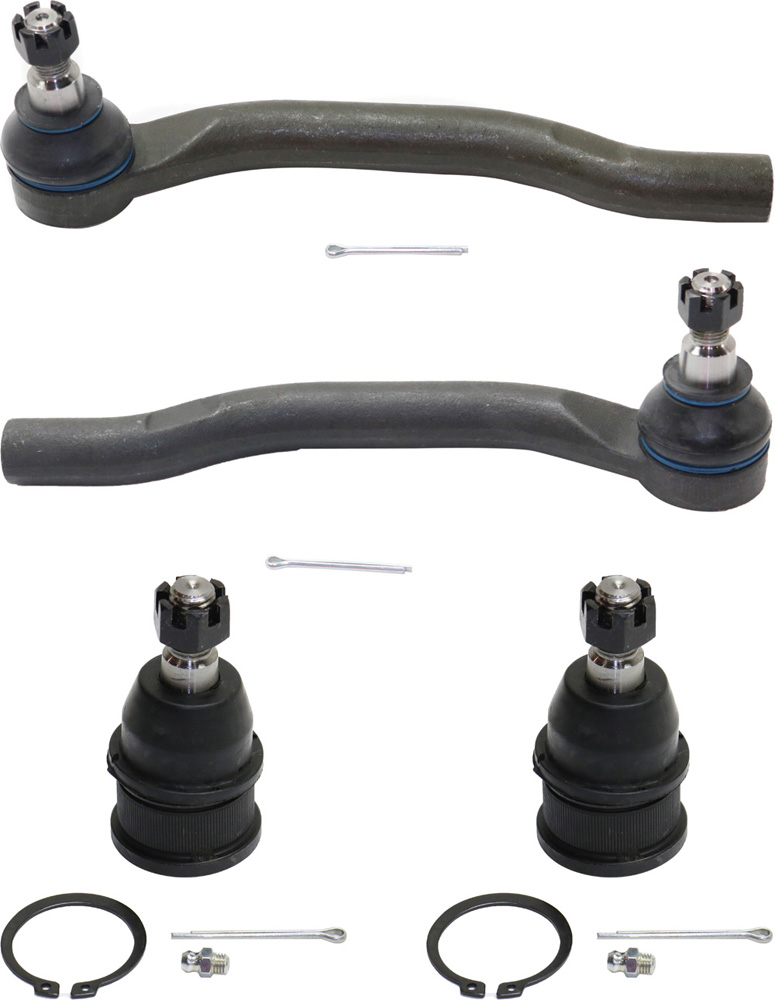 AM MDX 01-06 PILOT 03-08 FRONT SUSPENSION KIT RH AND LH 4 pc kit w Ball Joints and Tie Rod Ends SKU KIT 100317-59 OEM 2601701-5051400-10480281-45D24