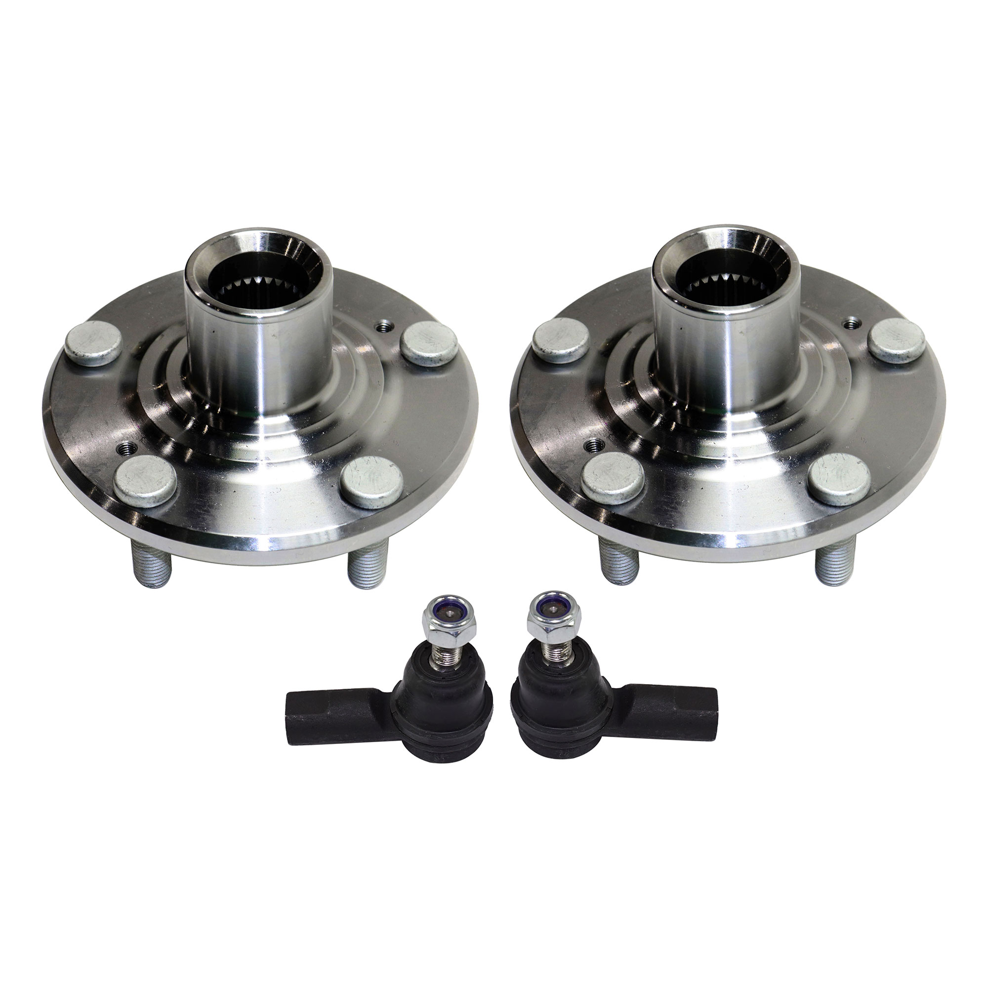 AM ELEMENT 03-11 RSX 02-06 FRONT SUSPENSION KIT RH AND LH 4 pc Kit w Tie Rod Ends and Wheel Hubs SKU KIT 100317-78 OEM 53541S7A003-44600S87A00