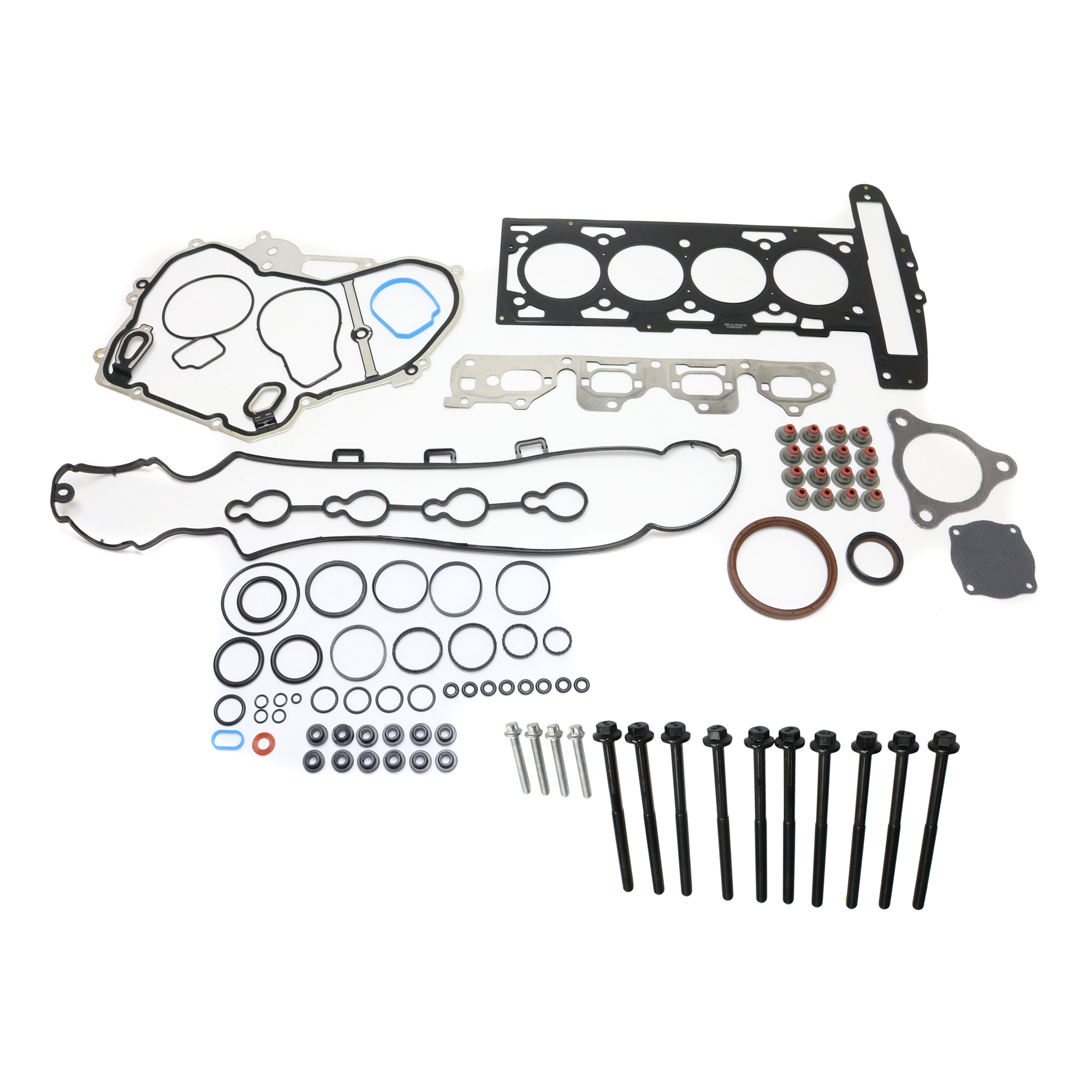 AM COBALT G5 MALIBU 07-08 ENGINE GASKET SET 15 pc Kit with Cylinder Head Bolt SKU KIT 100416-02