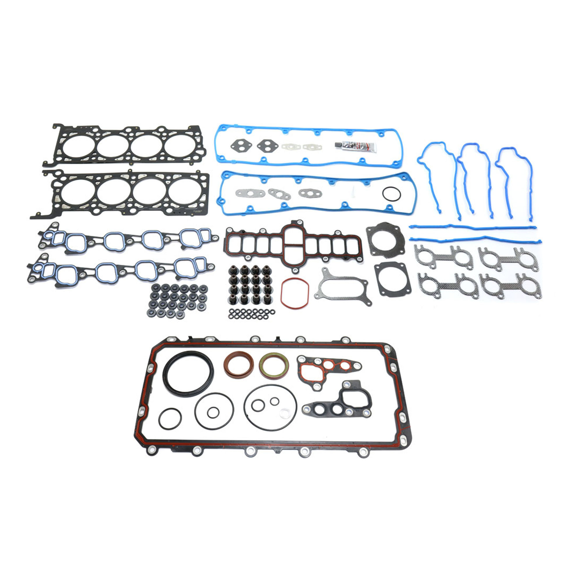 AM EXPLORER 02-05 CROWN VICTORIA 04-08-04-11 ENGINE GASKET SET Set of 2-8 Cyl 4.6L Engine w Cylinder Head Gasket Lower Engine Gasket Set SKU KIT 100416-14