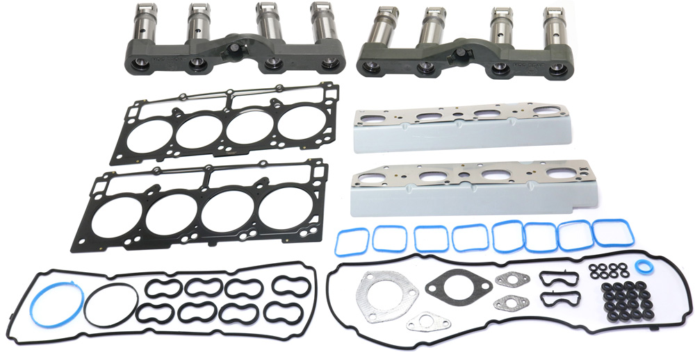 AM DURANGO 09-13 CHALLENGER 09-19 VALVE LIFTER 3 pc kit w Cylinder Head Gasket SKU KIT 100417-47 OEM 53021726BC 5038786AA
