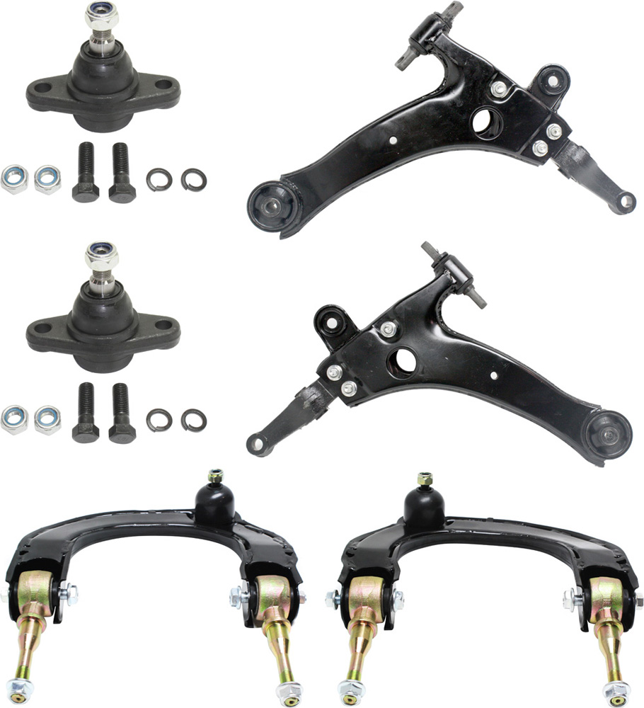 AM OPTIMA 01-06 FRONT CONTROL ARM KIT RH AND LH Upper and Lower w ball joint s 6 pc Kit with Ball Joint SKU KIT 100417-86 OEM 5176038000-5441038600-54410380
