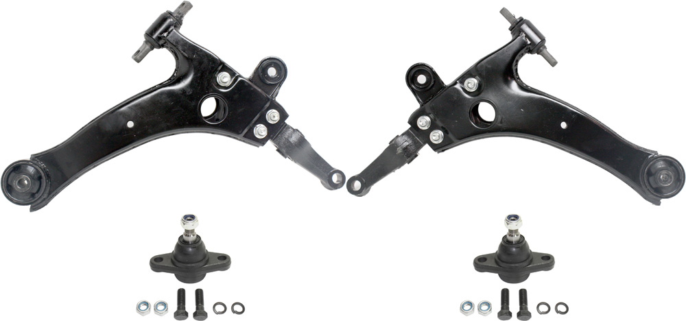 AM OPTIMA 01-06 FRONT CONTROL ARM KIT RH AND LH Lower w ball joint s 4 pc Kit with Ball Joint SKU KIT 100417-87 OEM 5176038000-5450038611-54500386