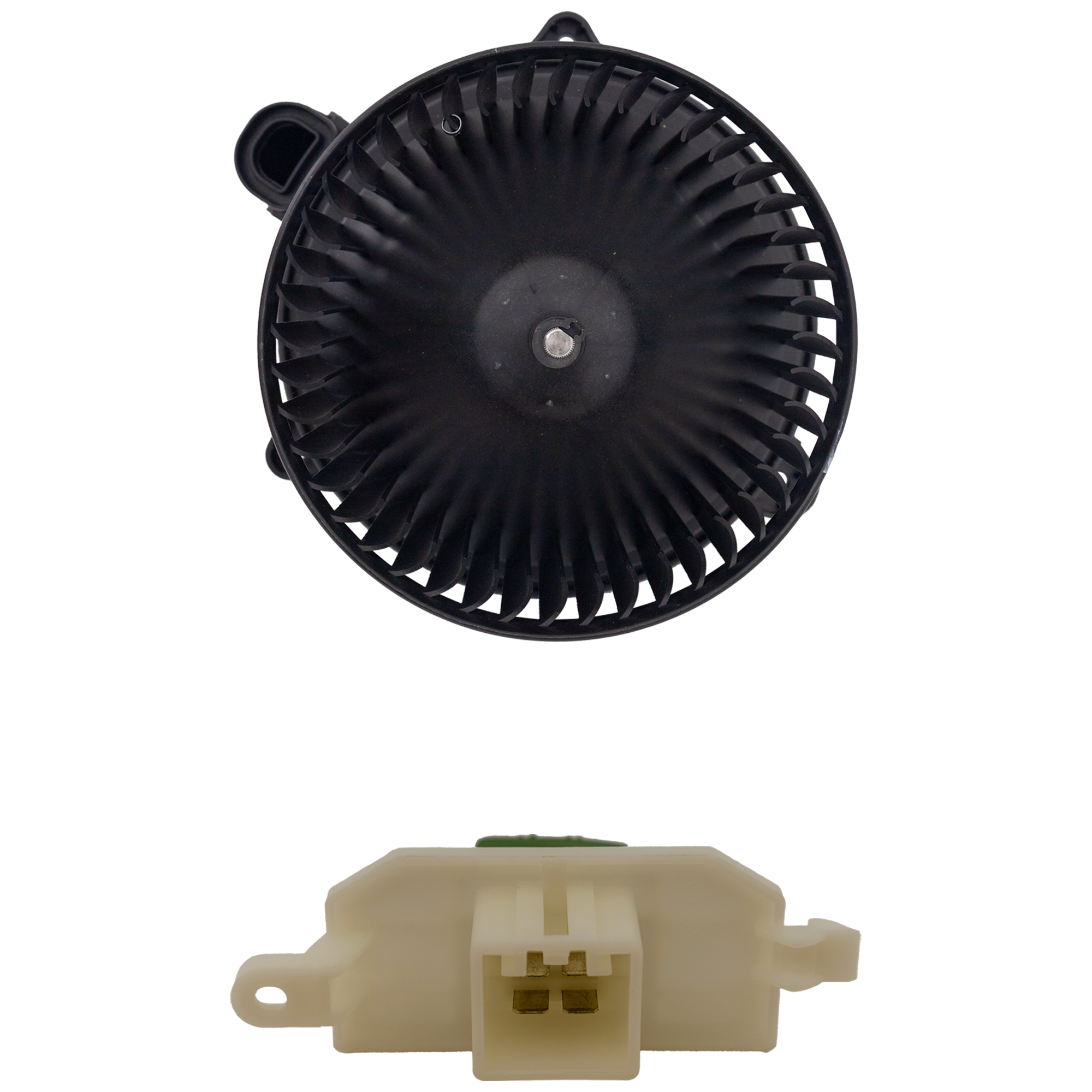 AM TRANSIT VAN 15-20 BLOWER MOTOR 2 pc Kit includes Blower Motor Resistor SKU KIT 100725-11 OEM BK2Z19805H AV1Z18591A CV6Z1859