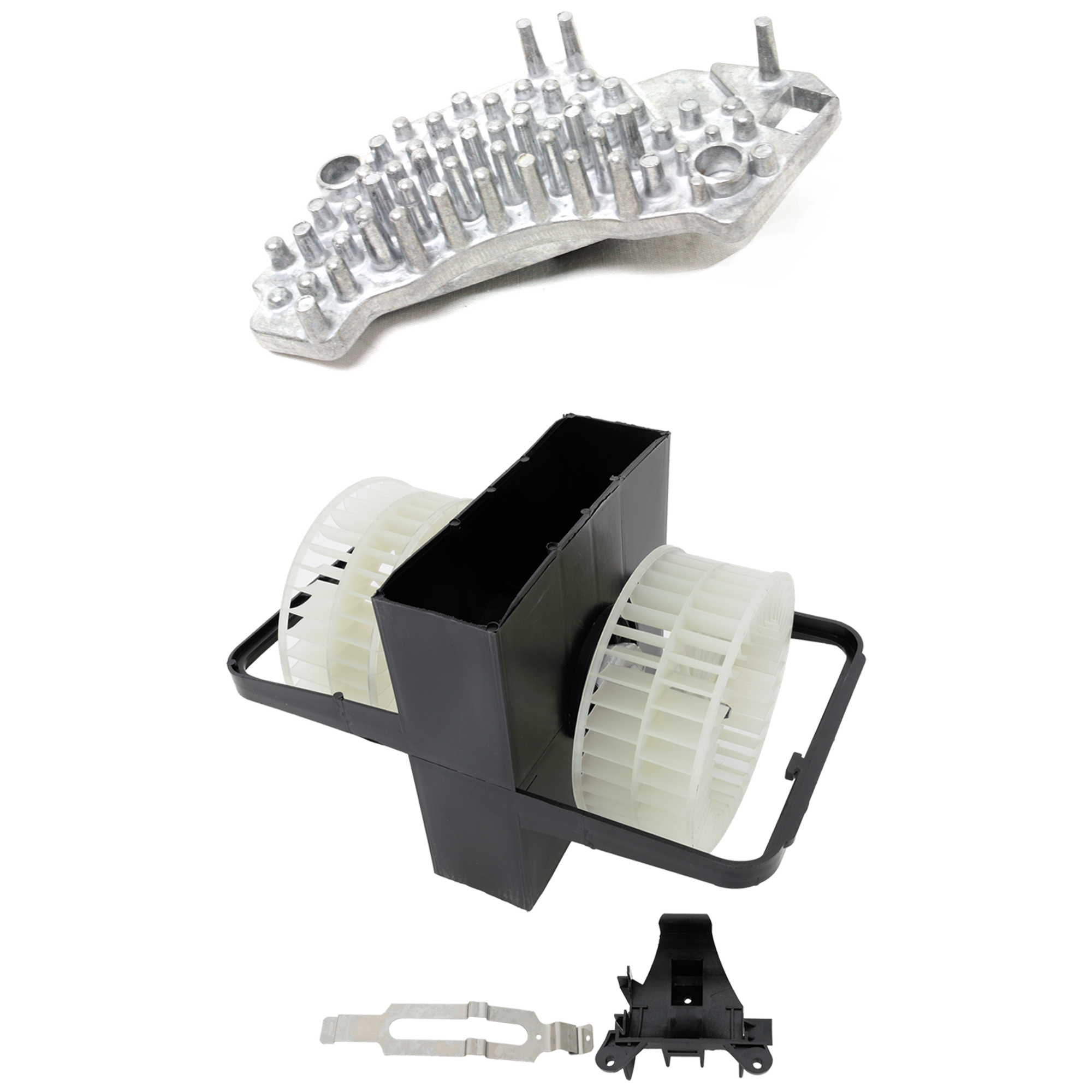 AM E CLASS 86-95 BLOWER MOTOR 2 pc Kit includes Blower Motor Resistor SKU KIT 100725-13 OEM 0008308208-2108211551